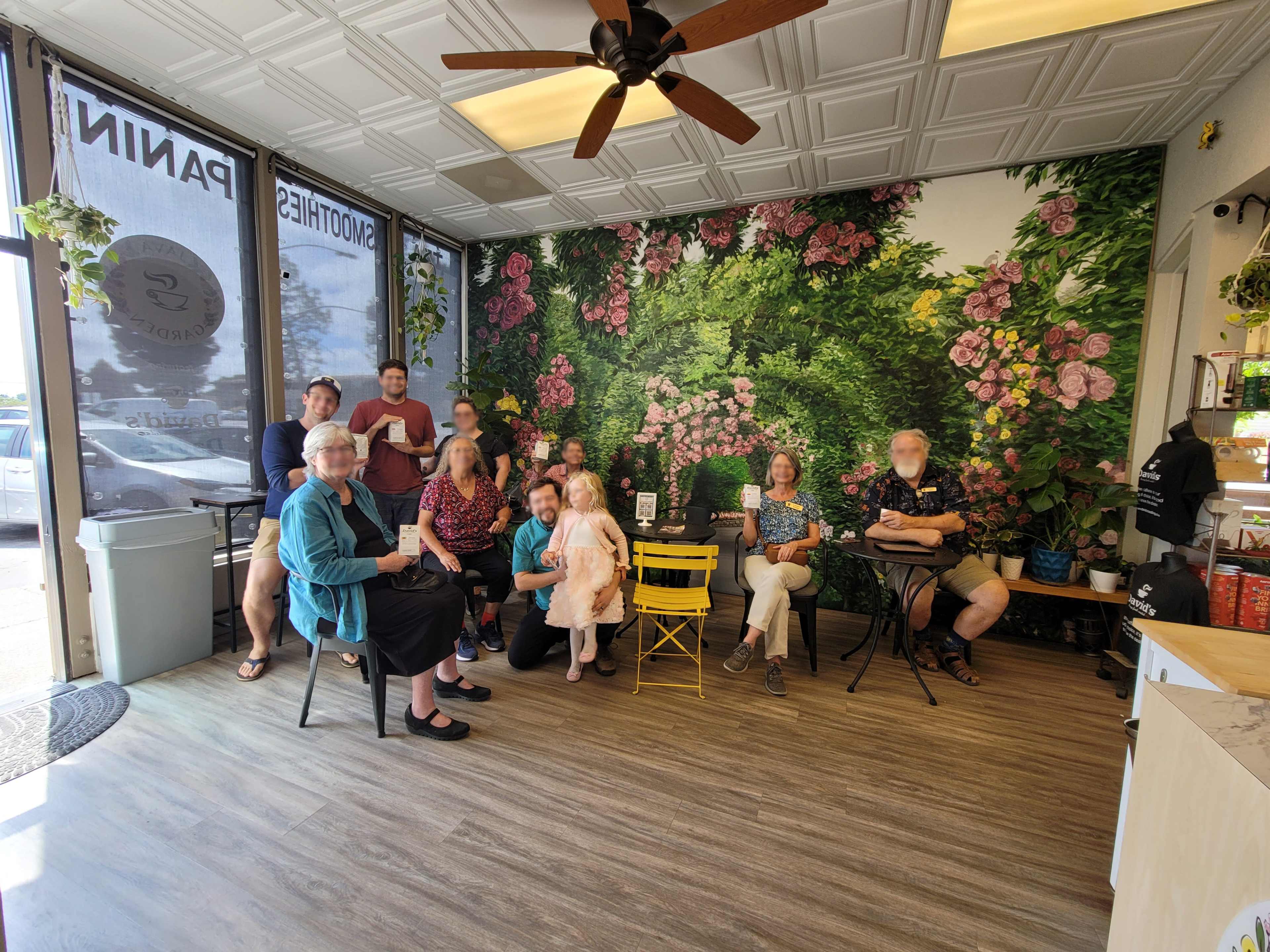 Cozy, flexible meeting space in a coffee shop in central San Diego. Image in Serra Mesa, San Diego, CA