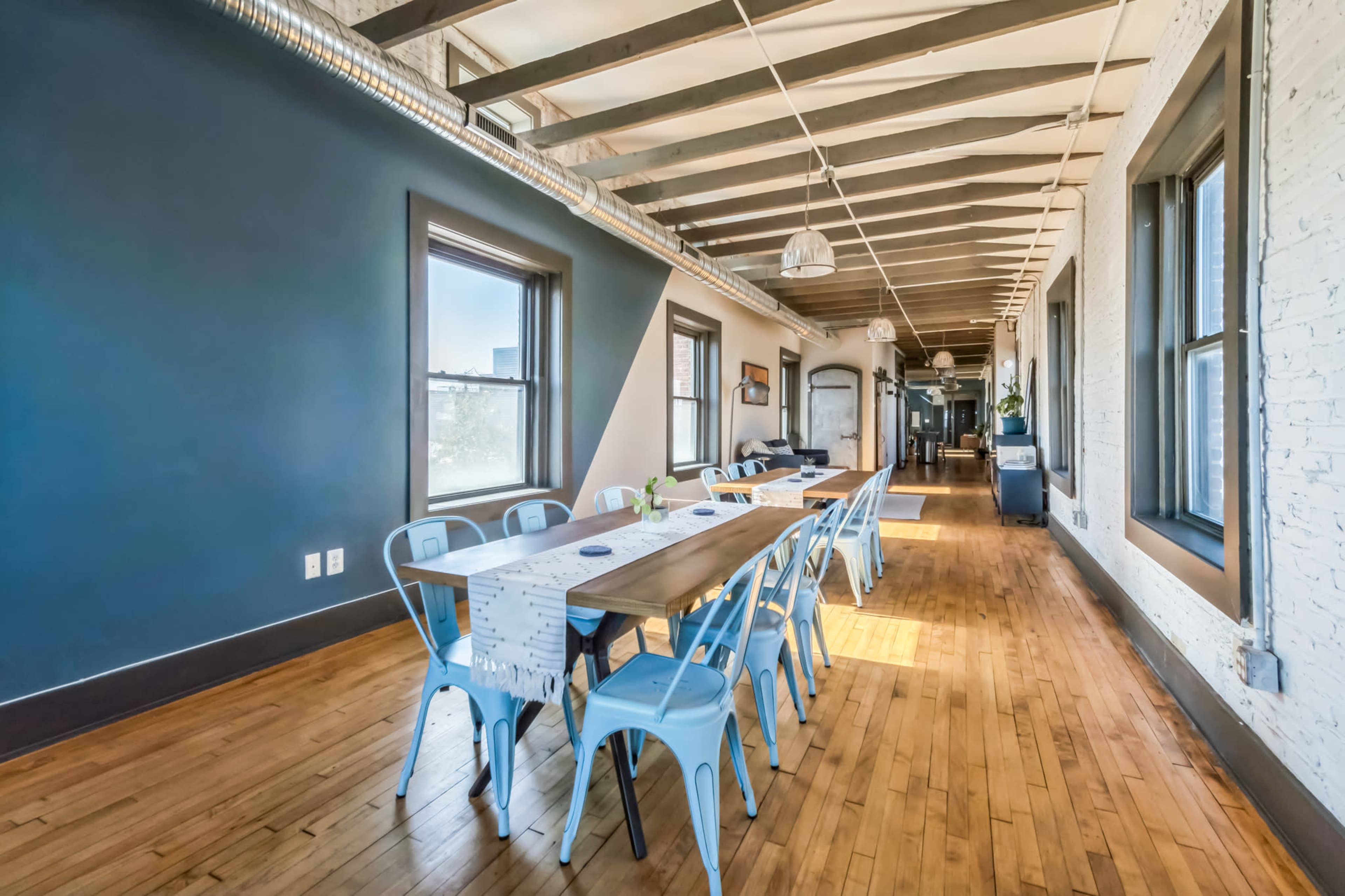 Chic Urban Loft with City View Image in Canton, Baltimore, MD