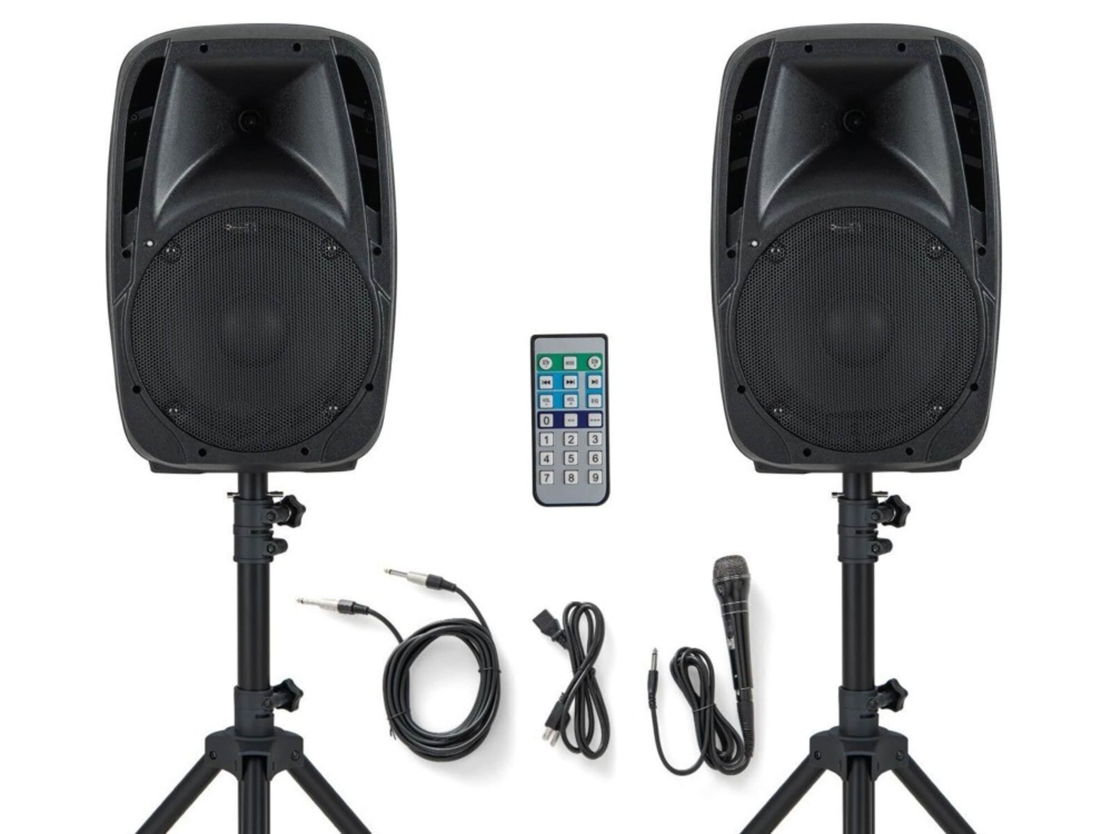 2 Speaker PA System