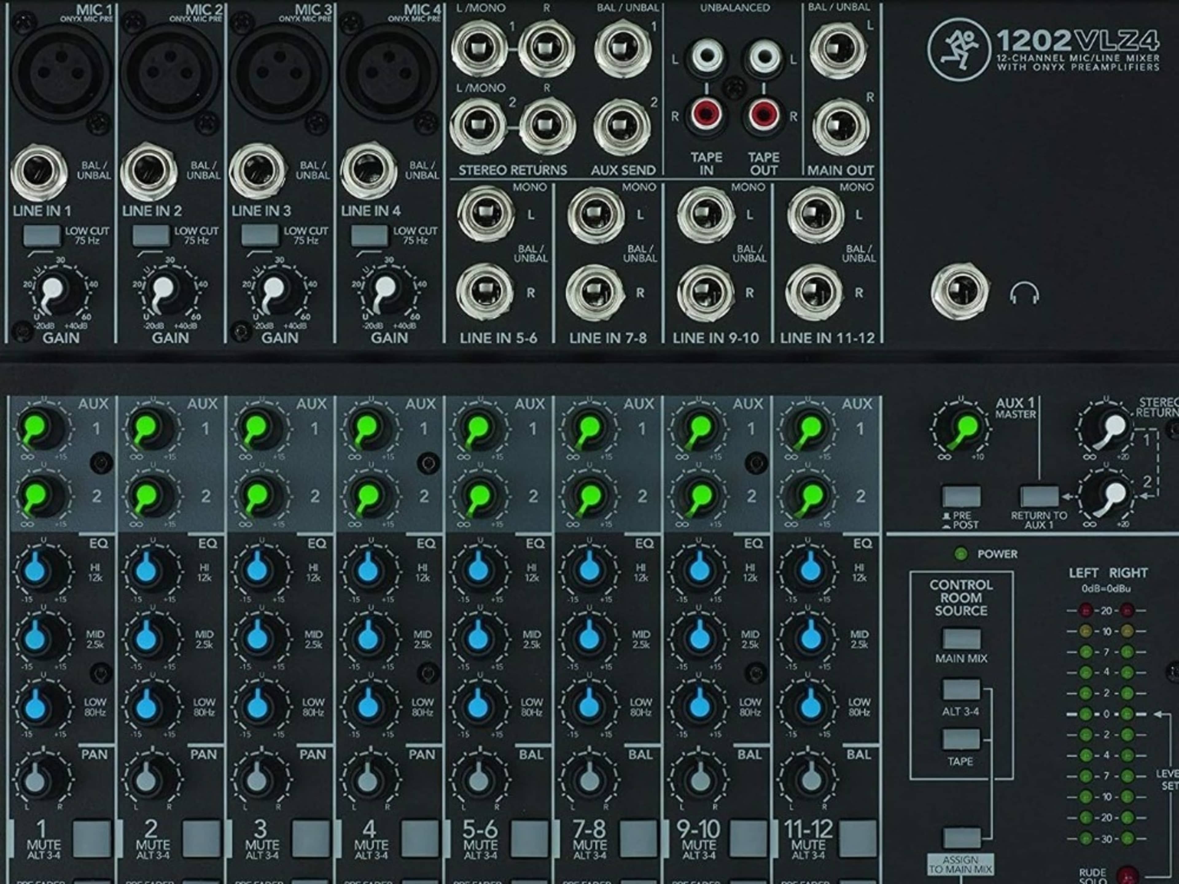 Mackie Mixer 12 channels