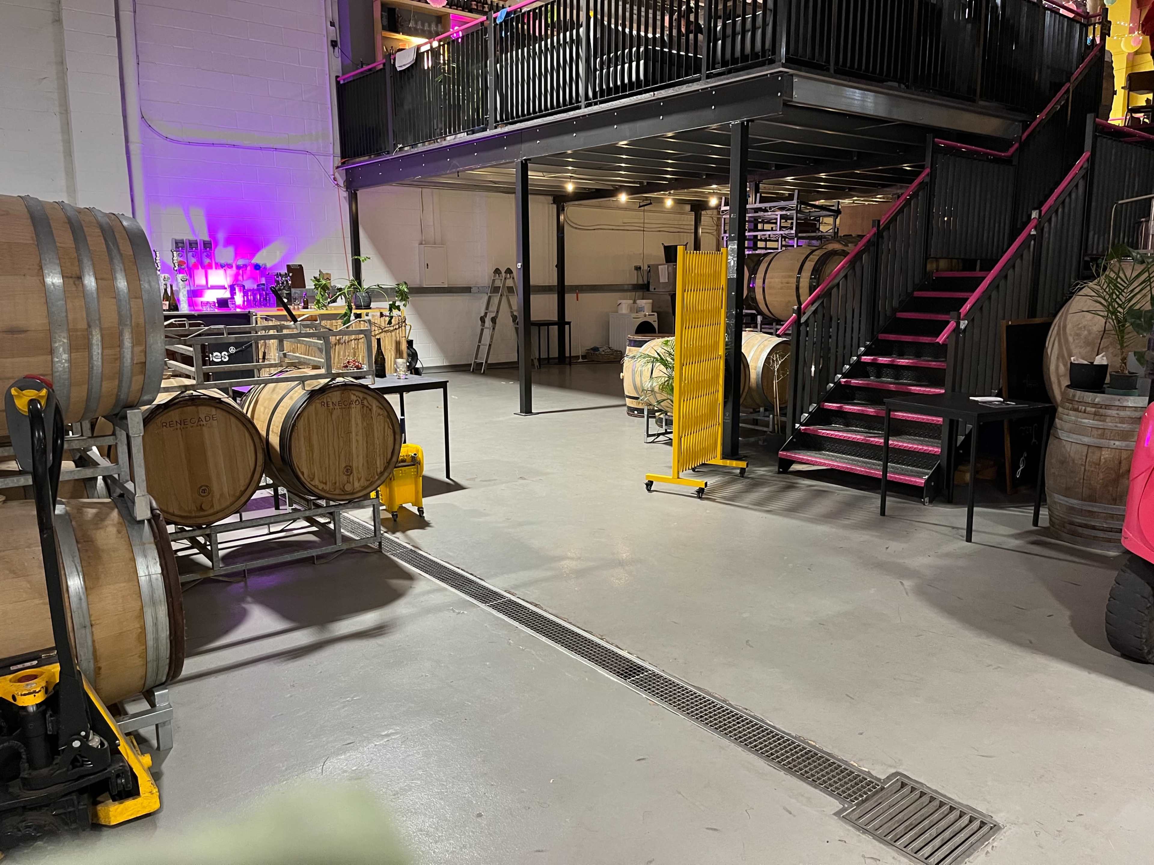 Renegade Urban Winery Industrial Warehouse Winery, London