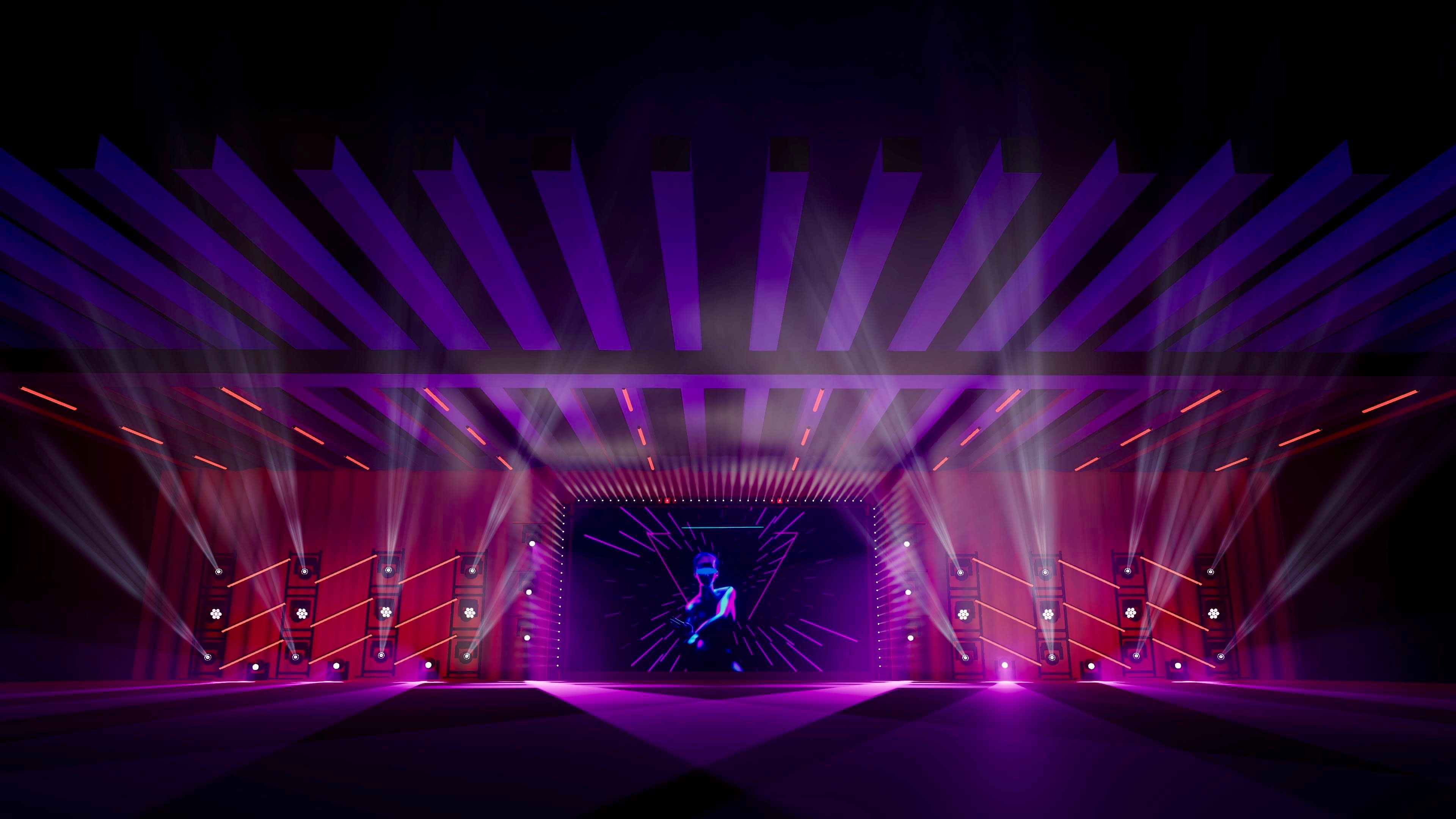 18ft LED Video Wall Studio | XR Backgrounds, Pro Stage Lighting & Special Effects Included Image in South Montebello, commerce, CA