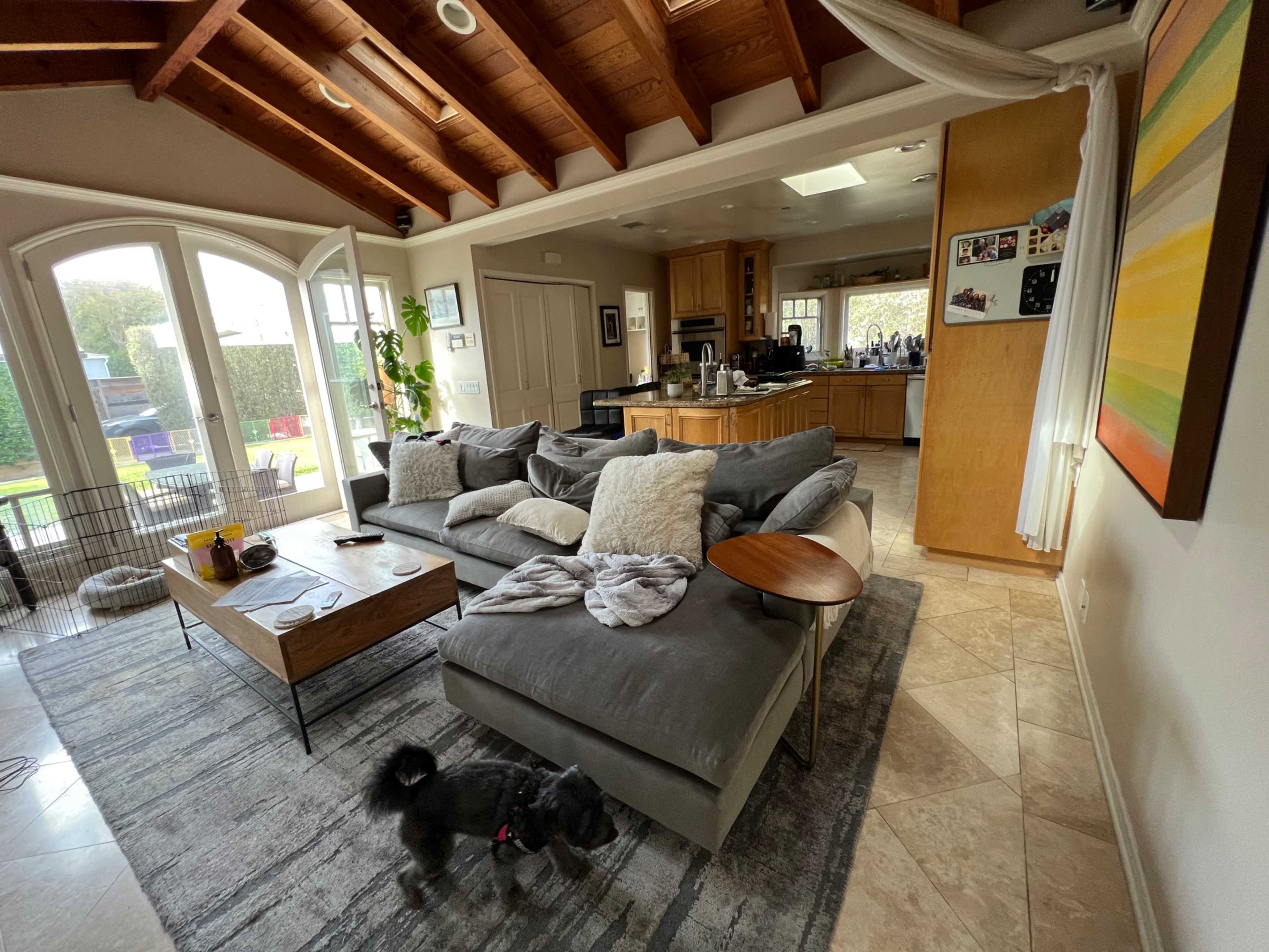 Inviting and warm modern day craftsman home Image in Sunset Park, santa monica, CA
