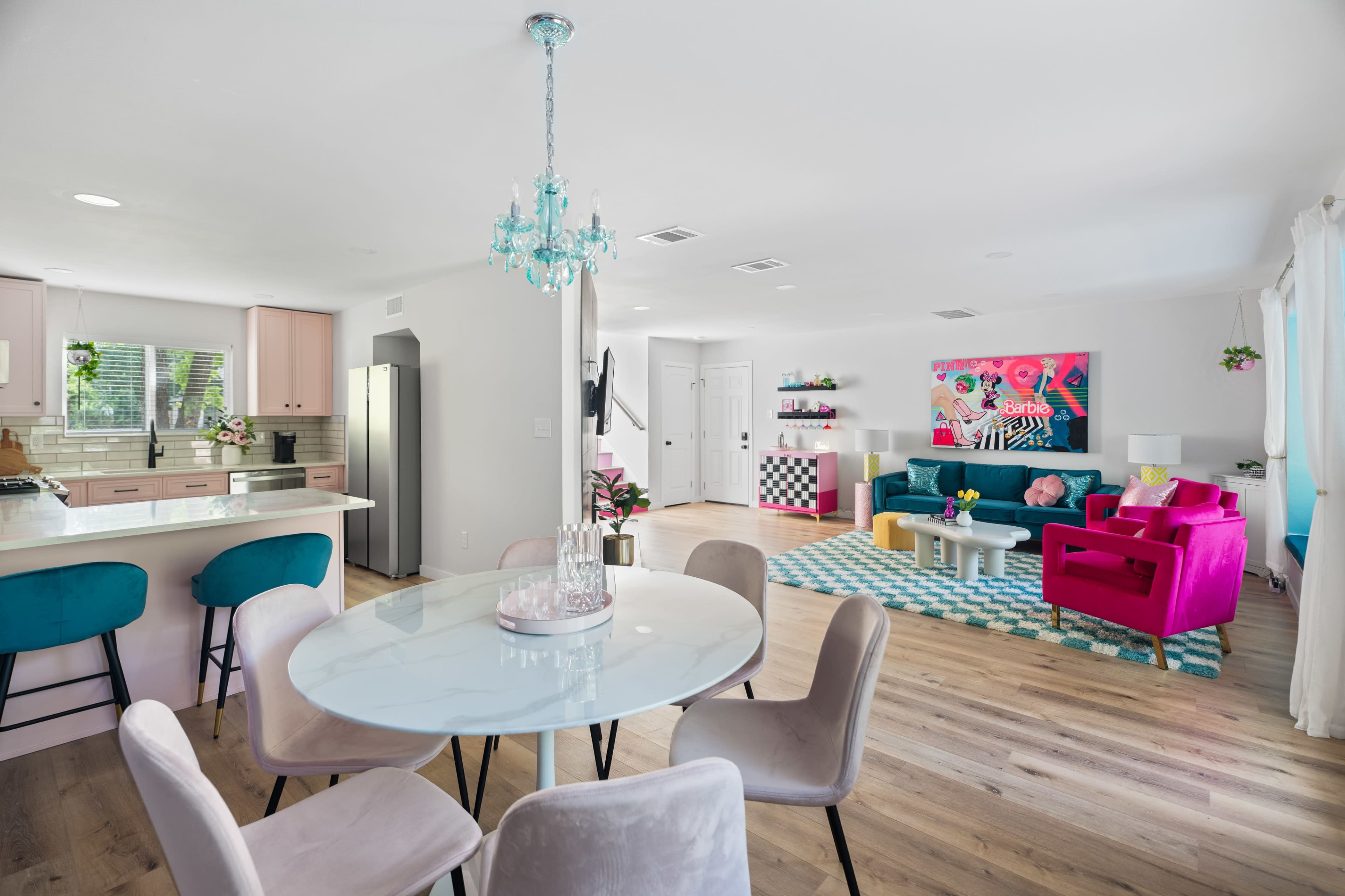 Colorful, IG Worthy Dreamhouse Image in Dittmar-Slaughter, Austin, TX