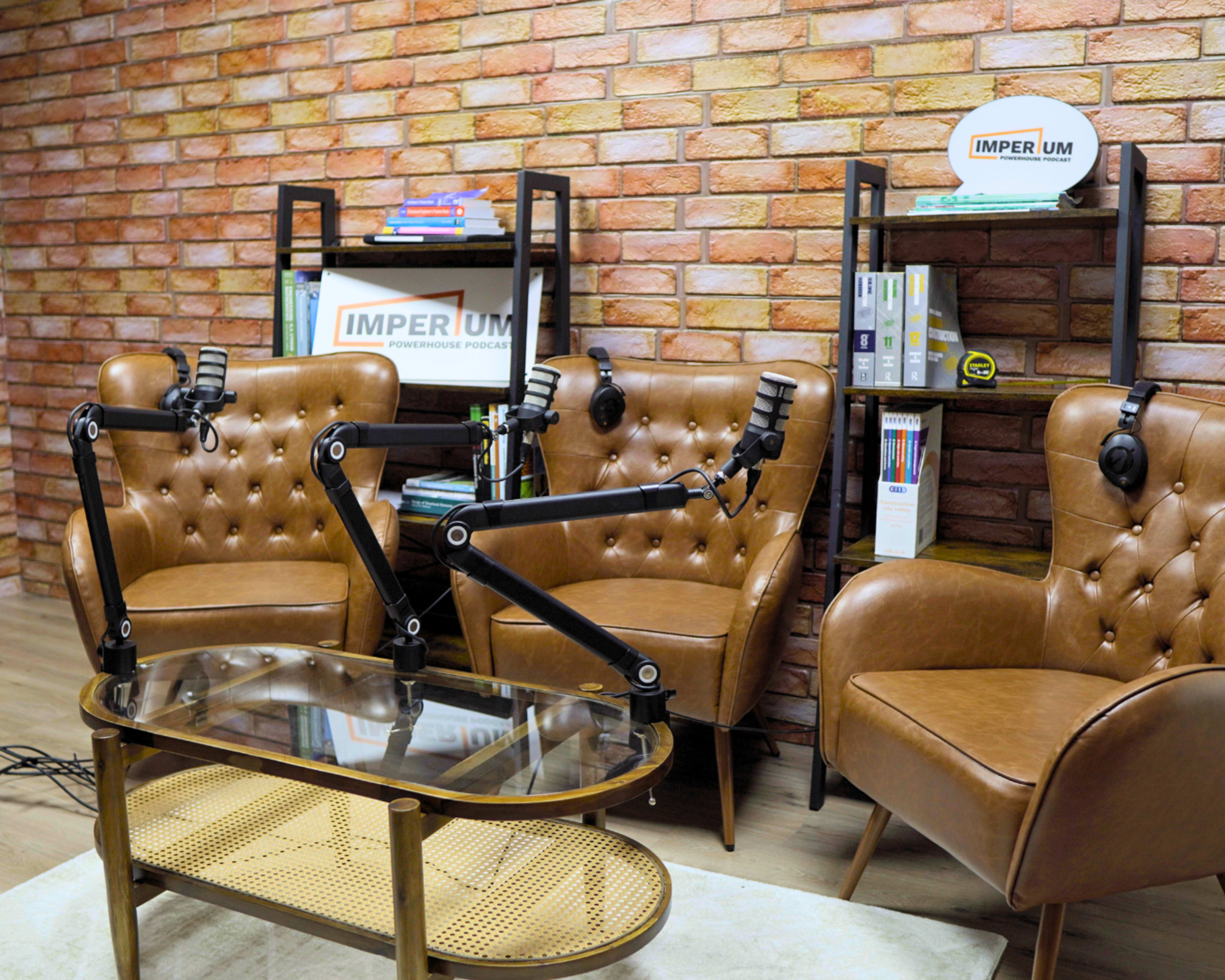 Brick Wall Podcast Studio Image in Rochester, Rochester, ENG