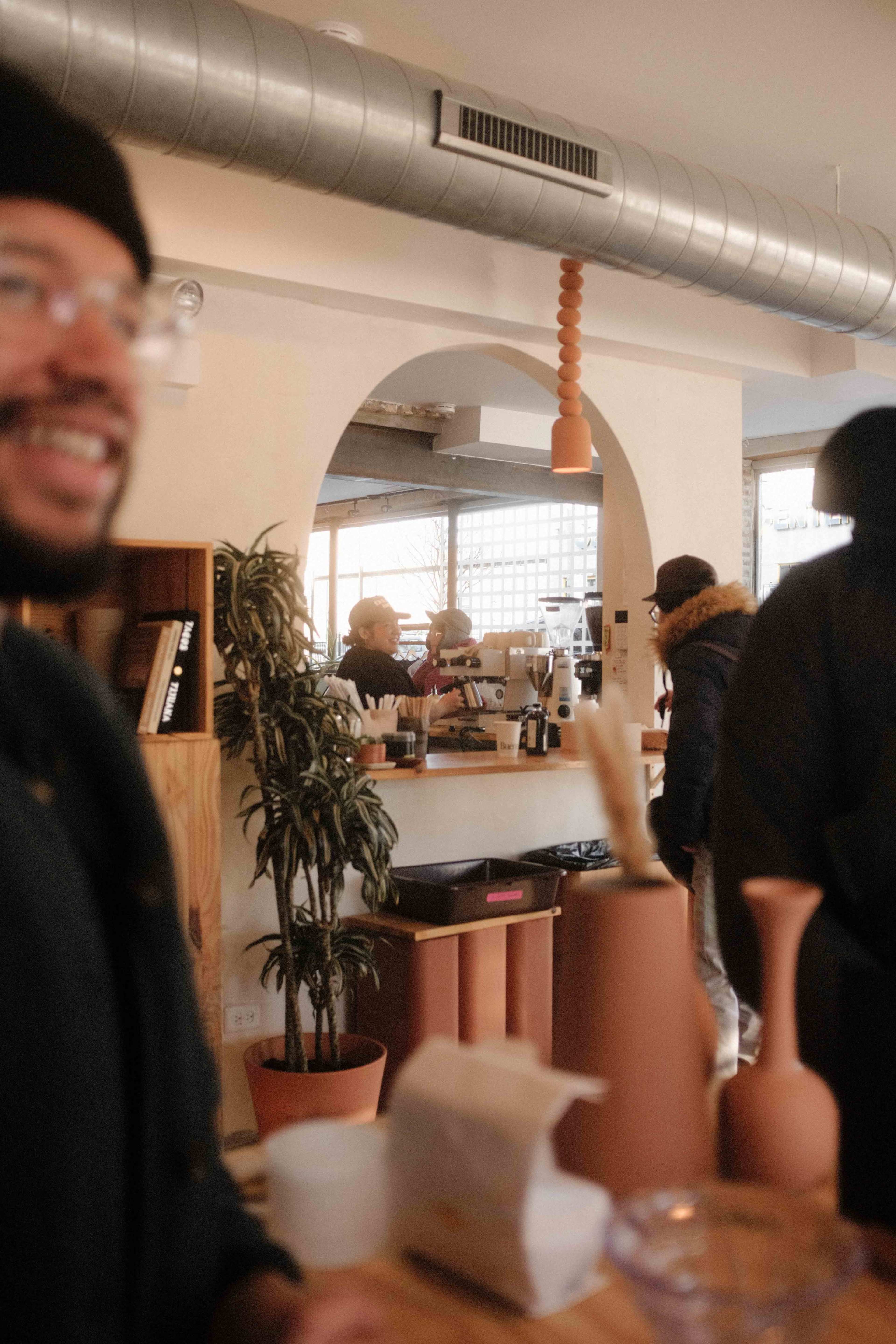 Natural Lighting Cafe w/ Modular Furniture Image in Little Village, Chicago, IL