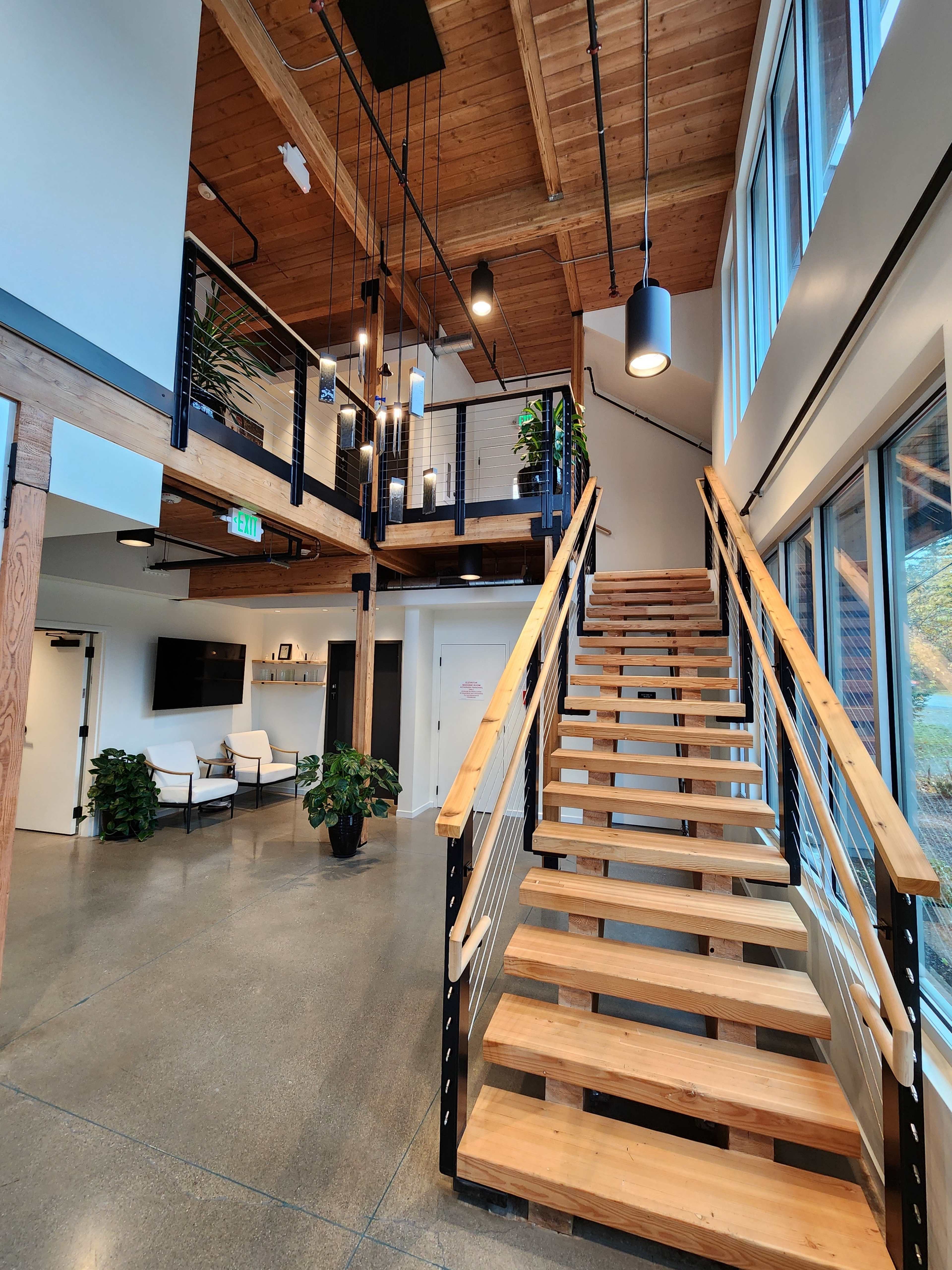 Classroom space with deck and mountain views Image in North Bend, North Bend, WA