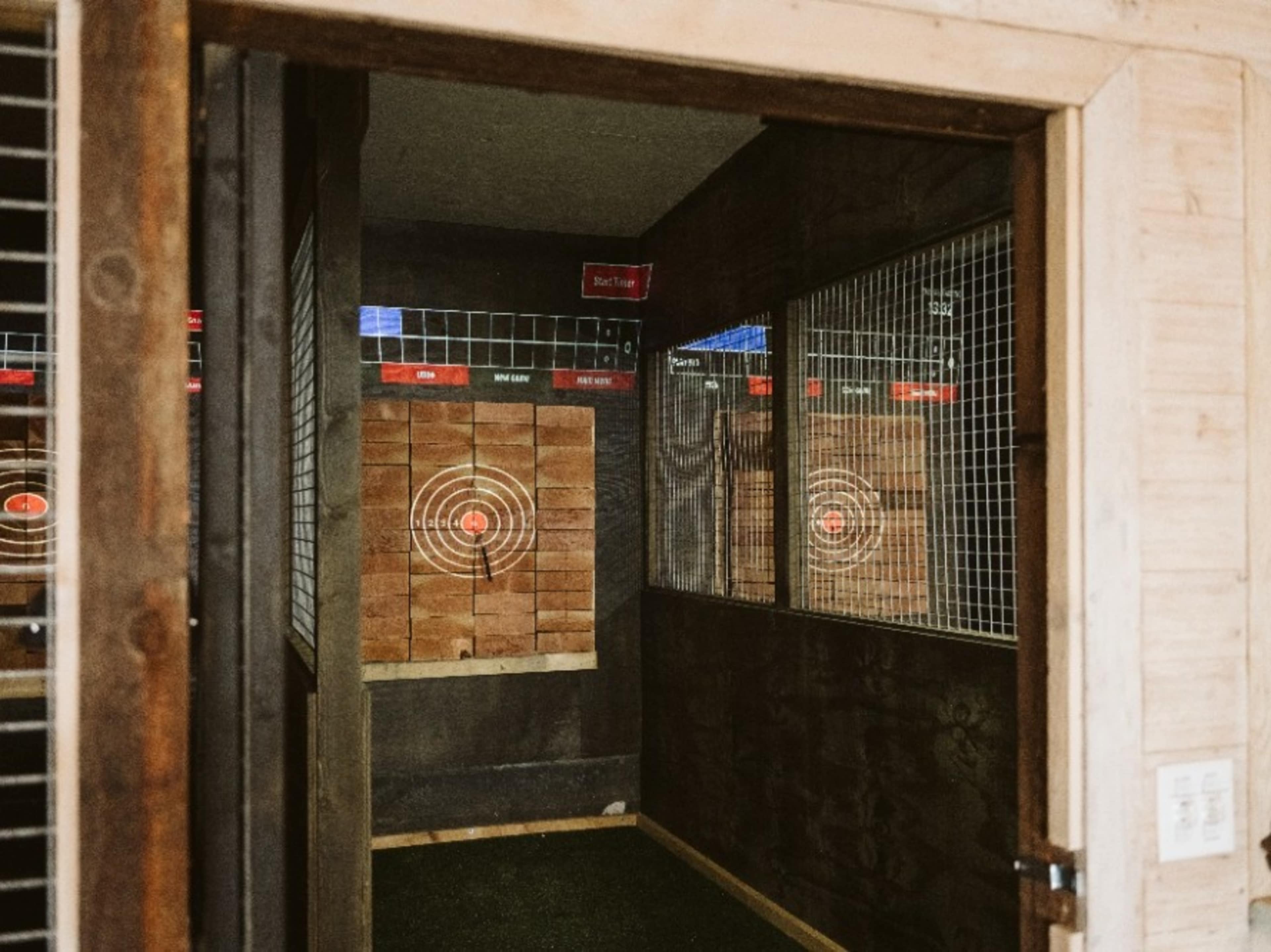 Axe Throwing Booths