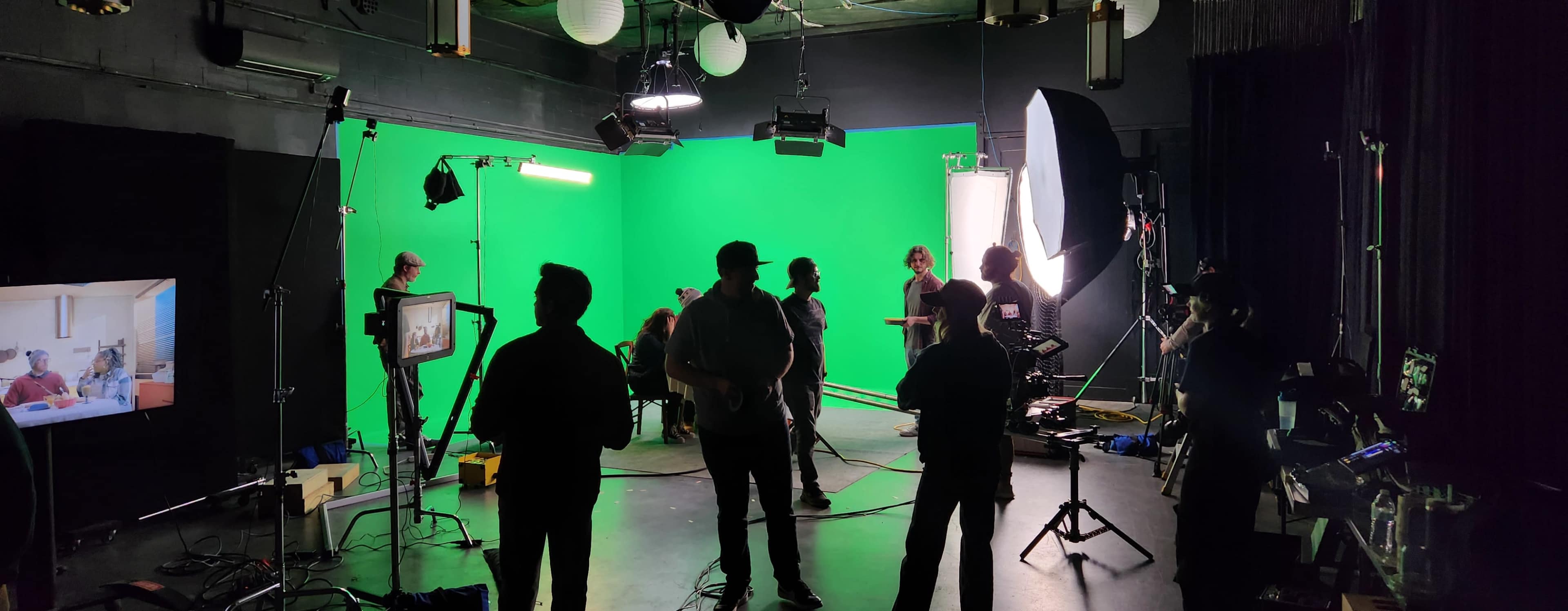 Modern Virtual Production Studio with LED Wall Near Downtown Indy Image in Riverside, Indianapolis, IN