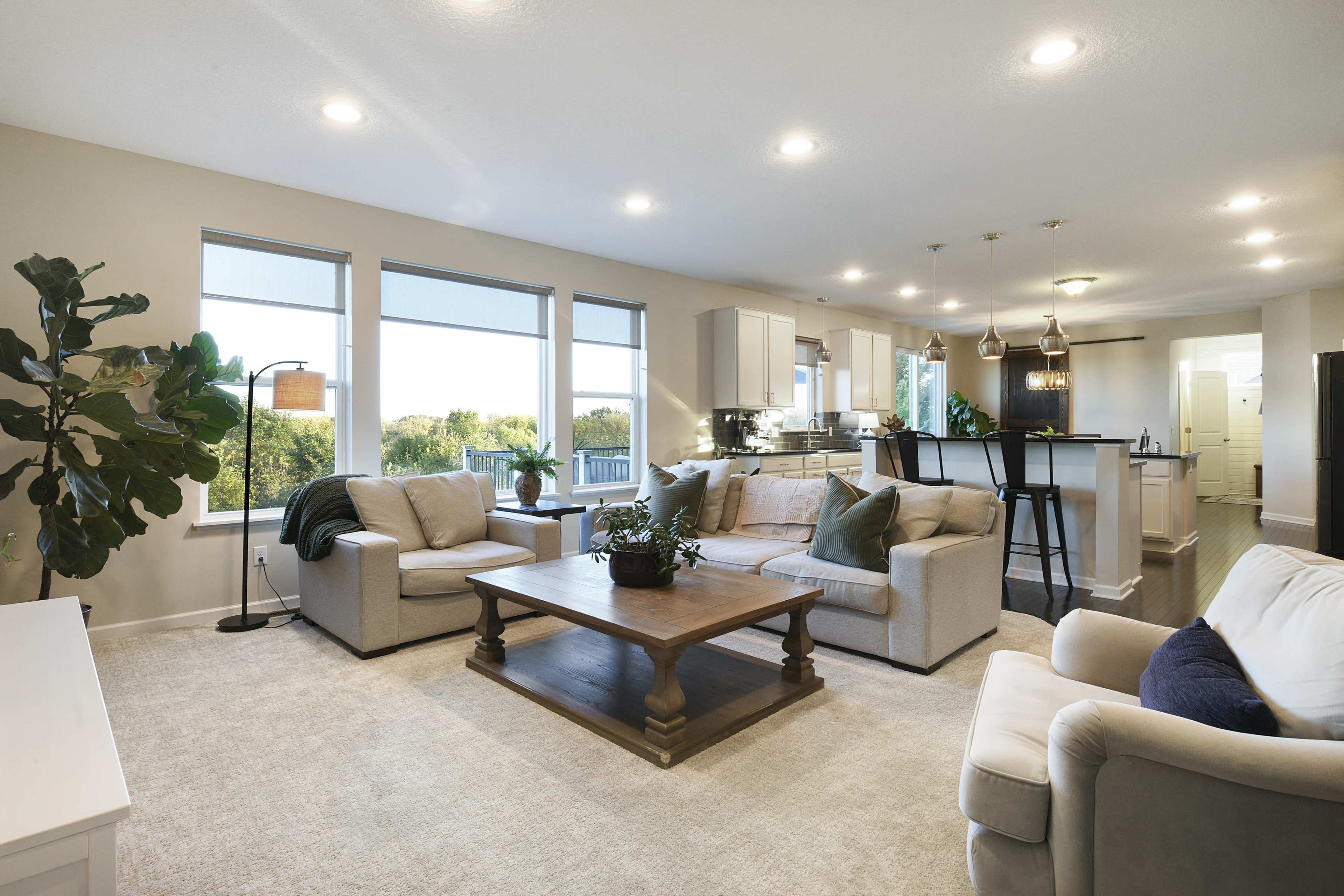 Bright & Spacious Home Overlooking Nature Preserve – Perfect for Small Gatherings Image in Victoria, Victoria, MN