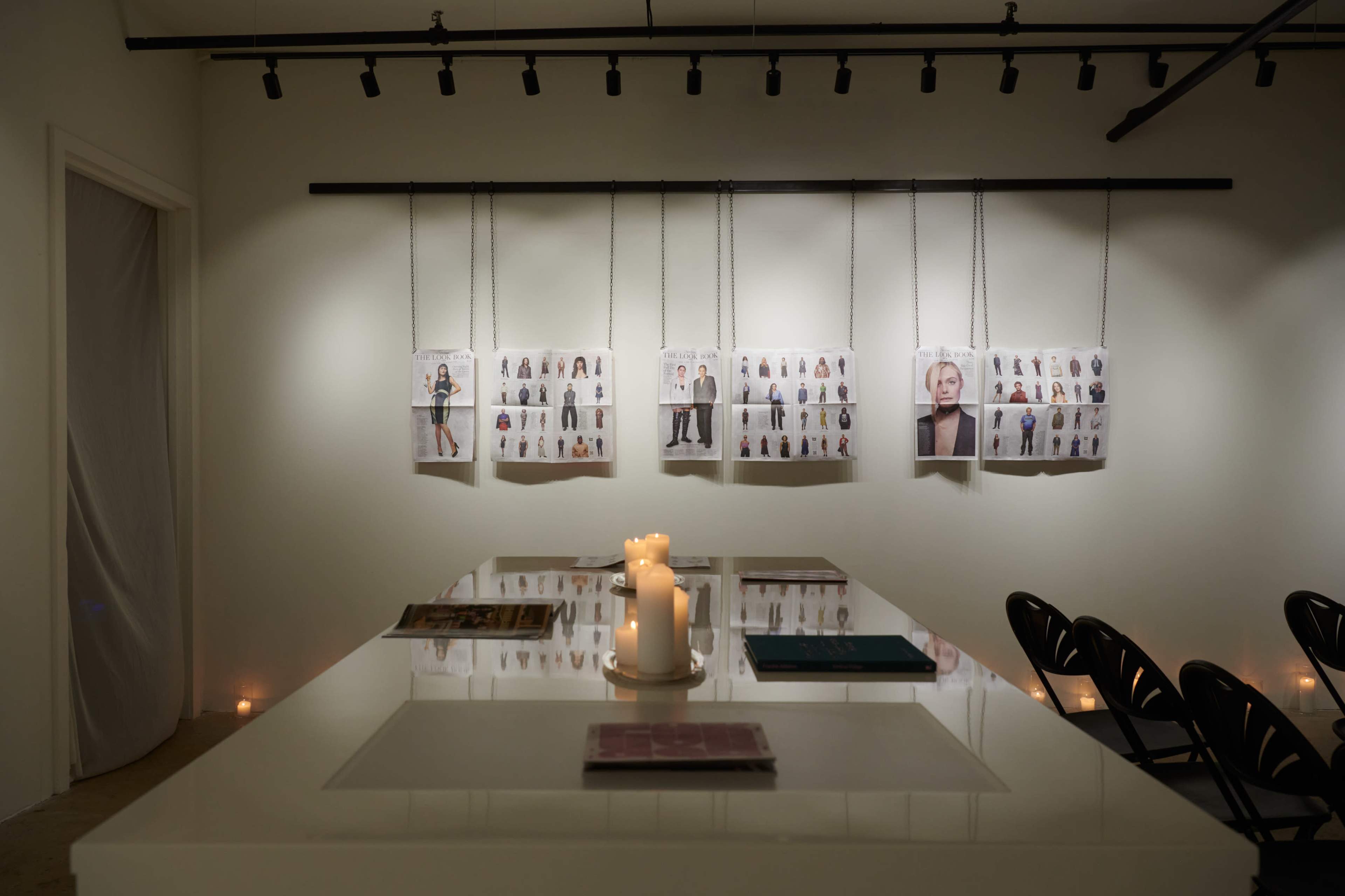 Modern Gallery Space | Photoshoot Location | Street Level  w/ Large Garage Gate Door Image in East Williamsburg, BROOKLYn, NY