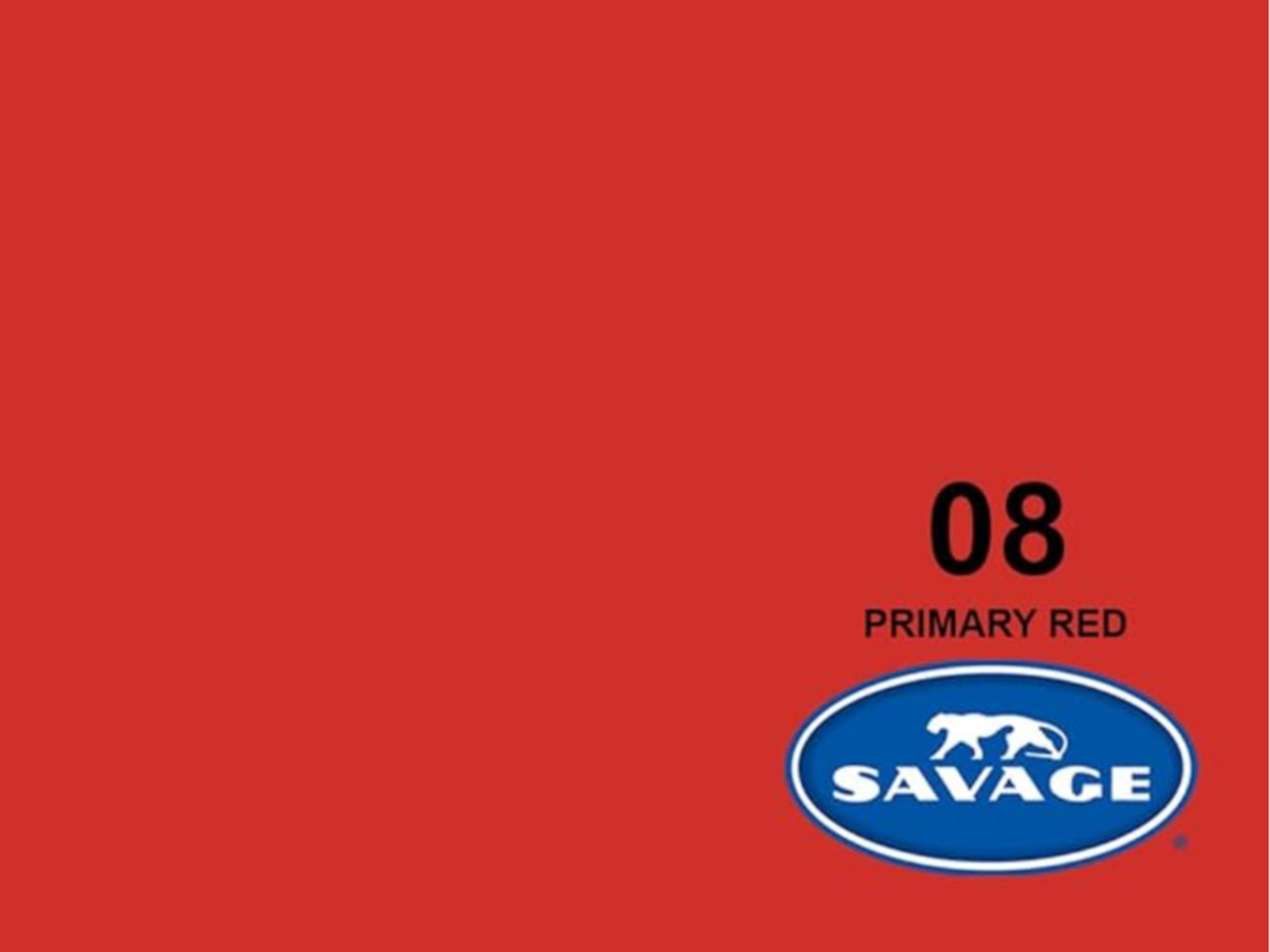 Savage Seamless Paper Backdrop (7 ft Width) - Red