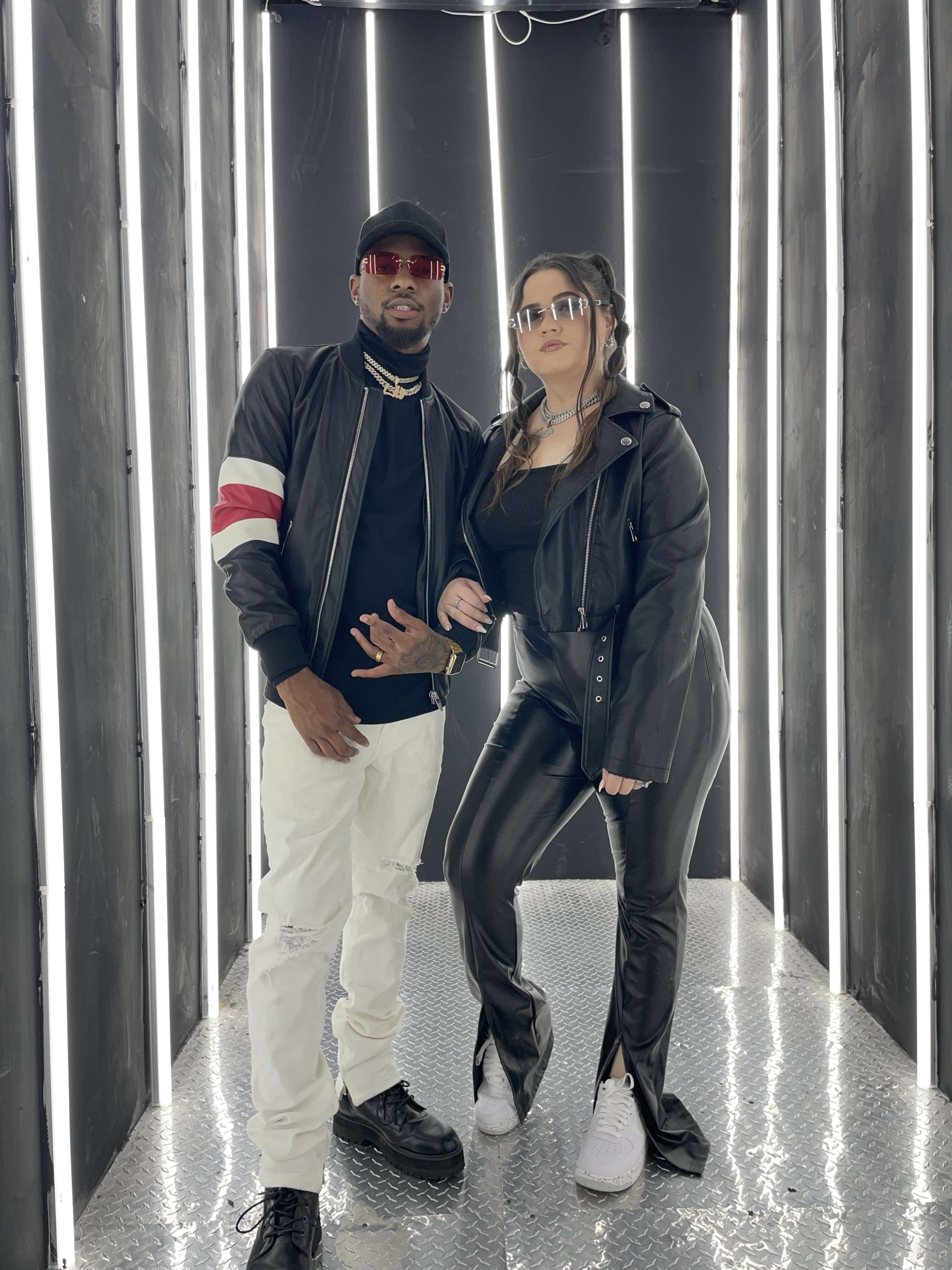 Warehouse music video shoot
