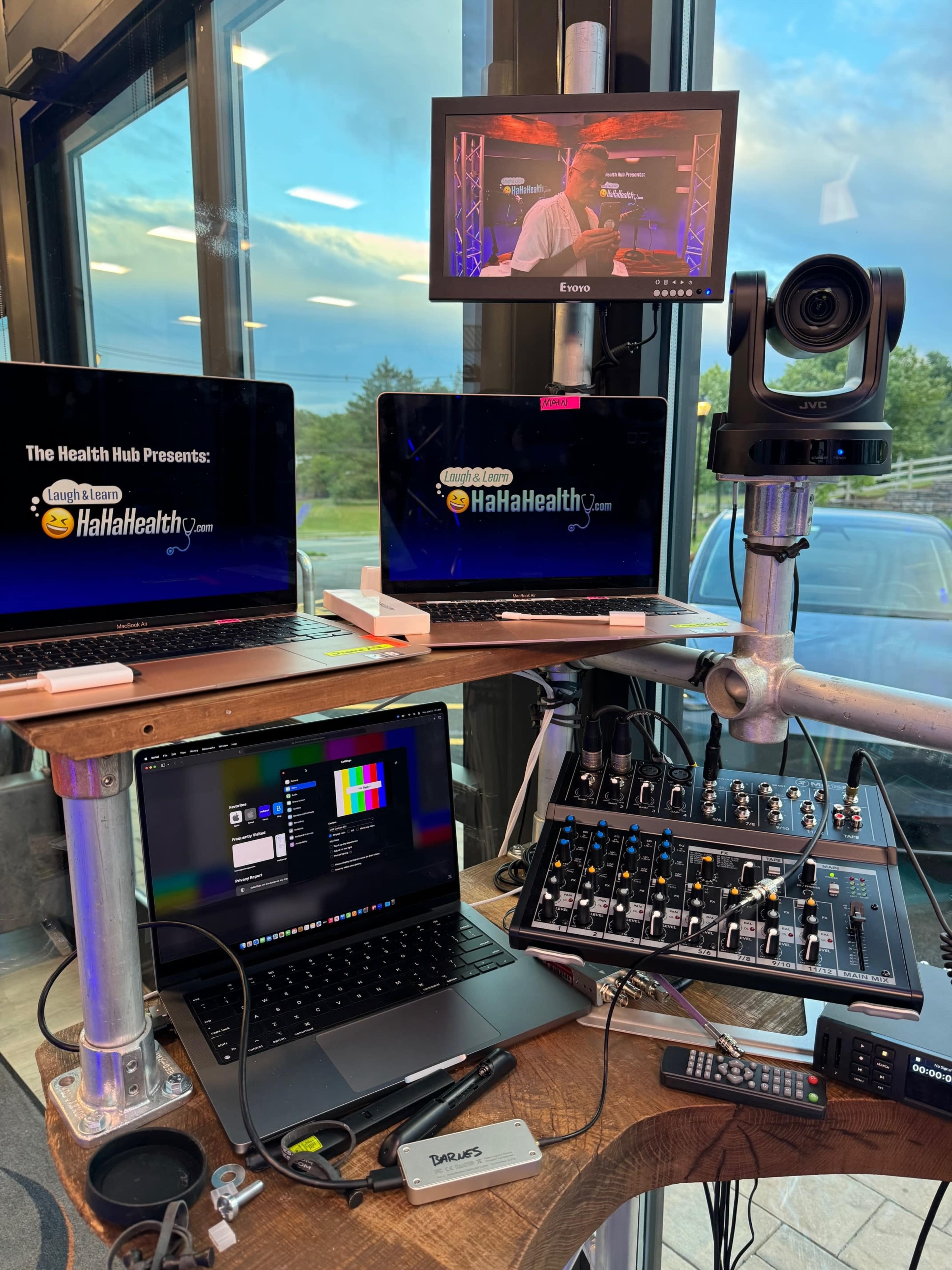 3-Camera Turnkey Podcast Studio NJ Image in Montvale, Montvale, NJ