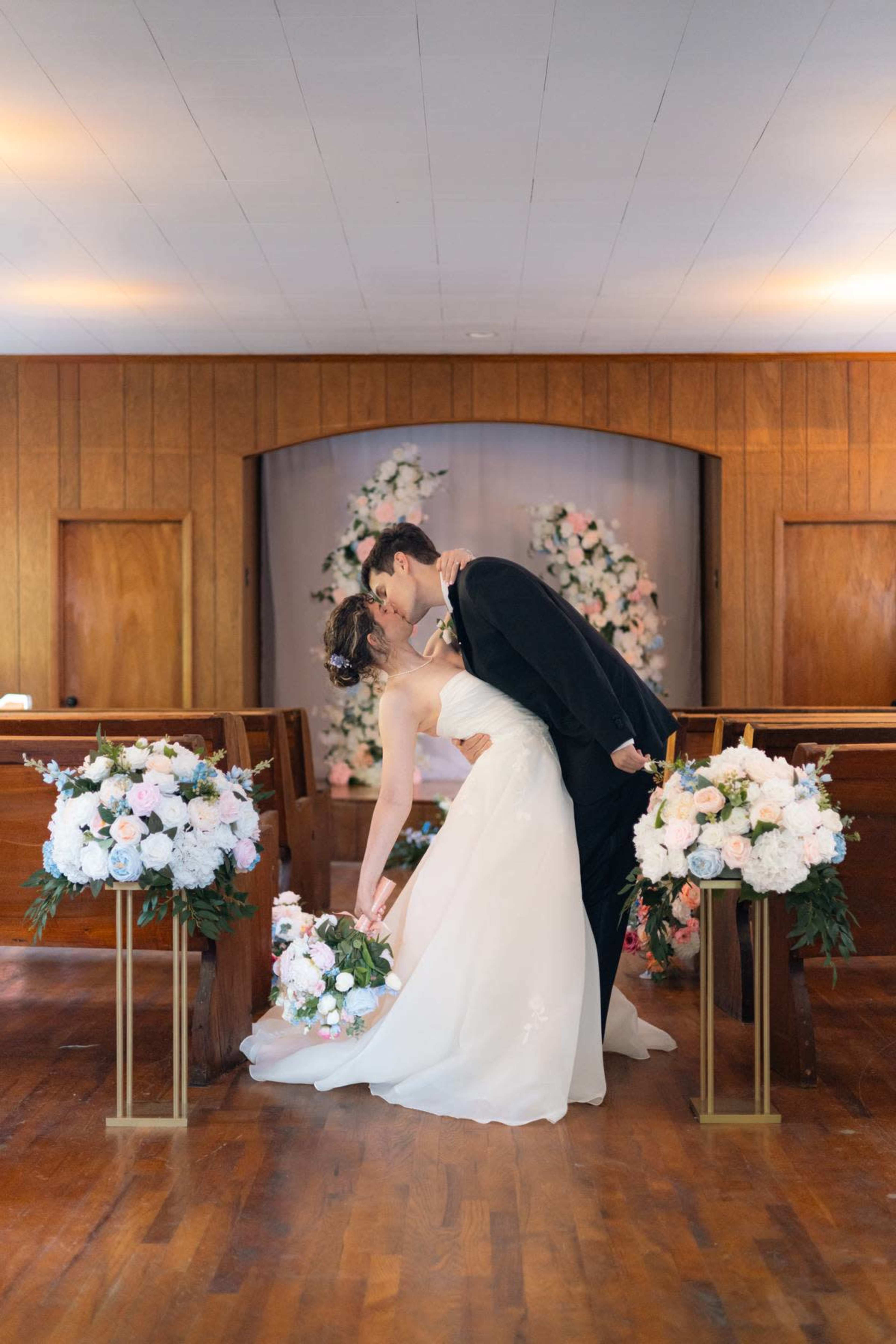 Daylight studio with wood floors and a stage Image in , Banner Elk, NC