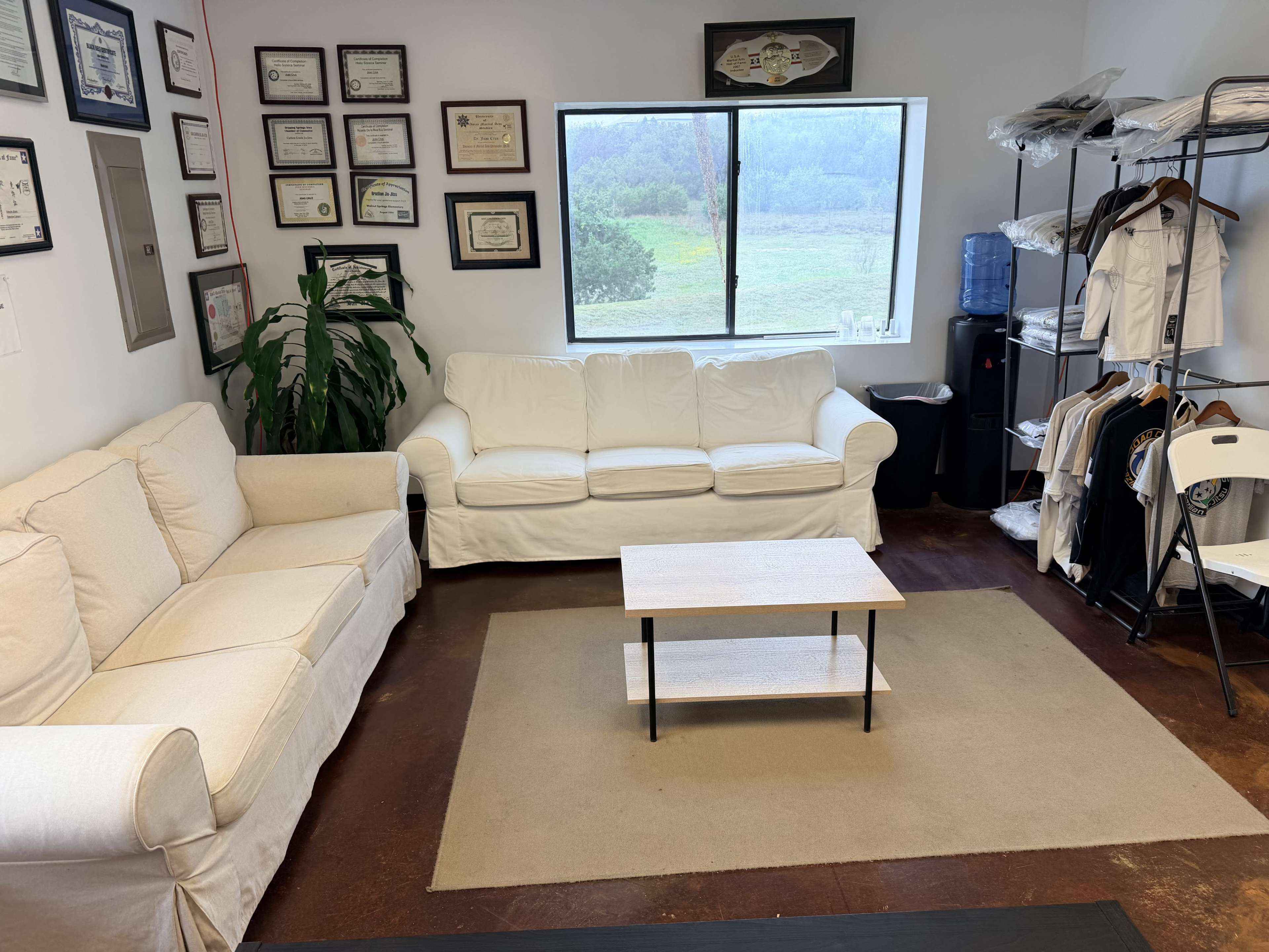 Hill Country studio with mats, for martial arts, wrestling, yoga, etc Image in , Dripping Springs, TX
