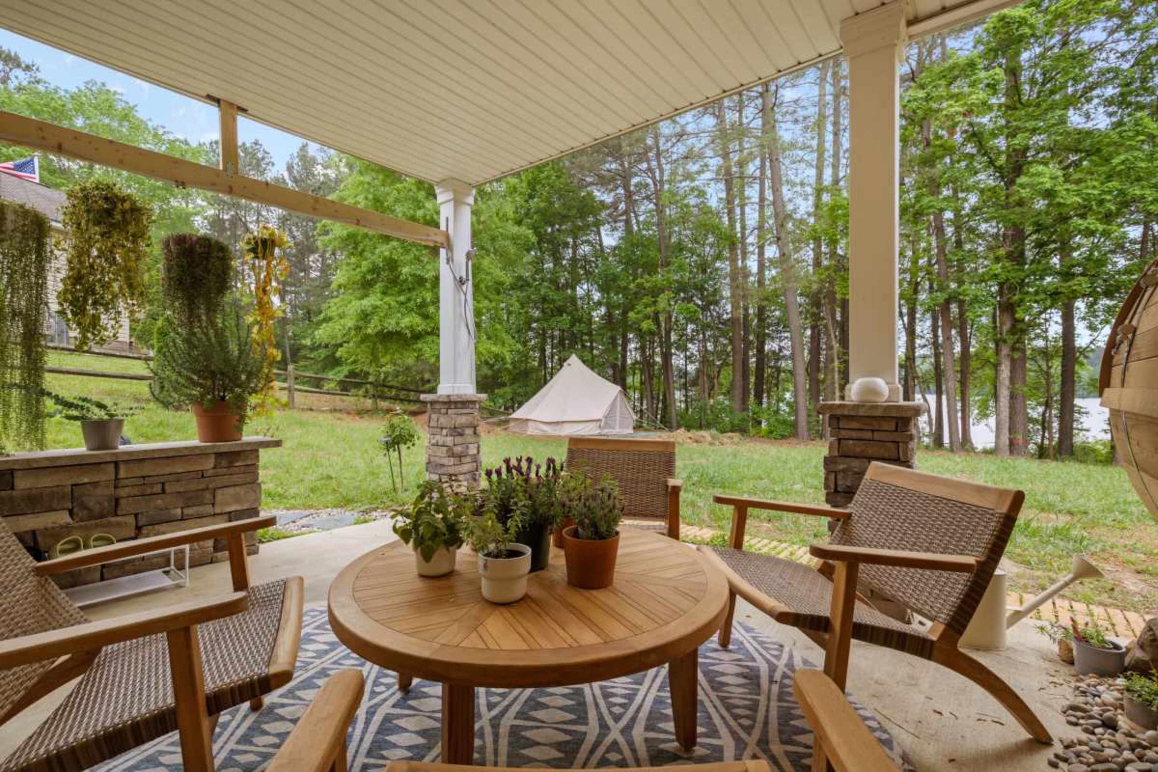 The Oasis ~ A Private Wellness Retreat overlooking Lake Concord. Image in Concord, kannapolis, NC