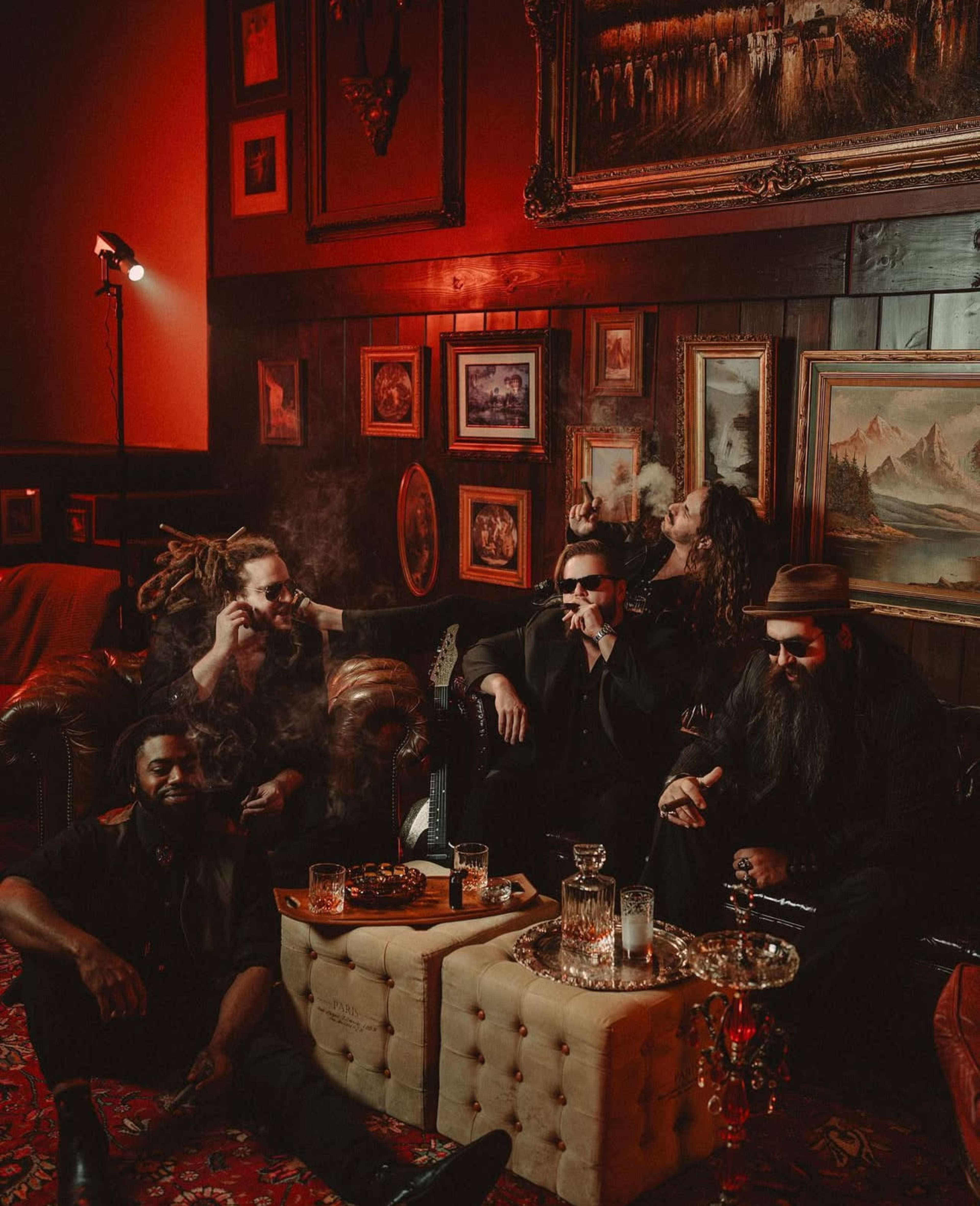 Bar lounge with a fireplace and stage. Image in North Hollywood, North Hollywood, CA