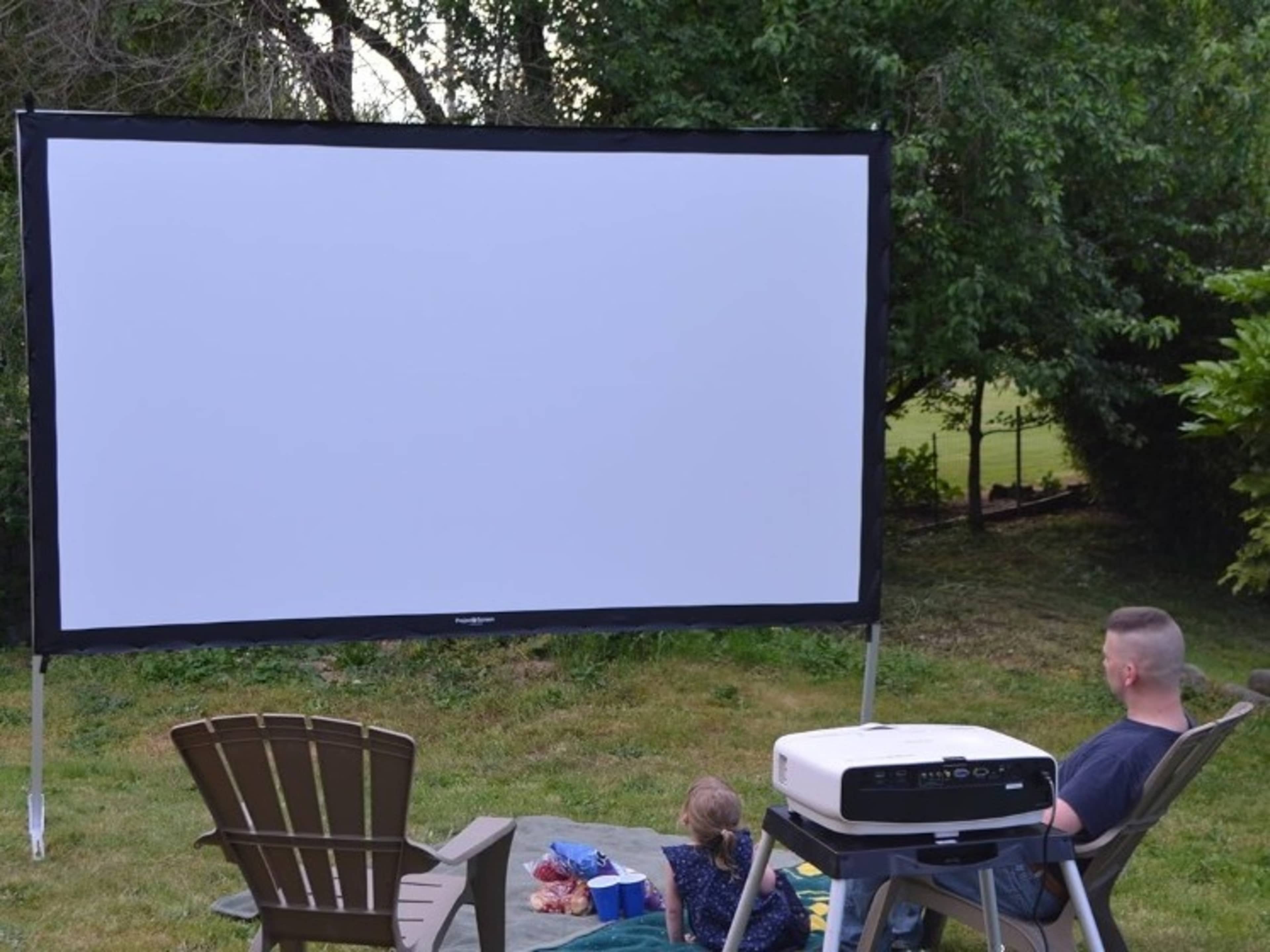 Projector + Screen 