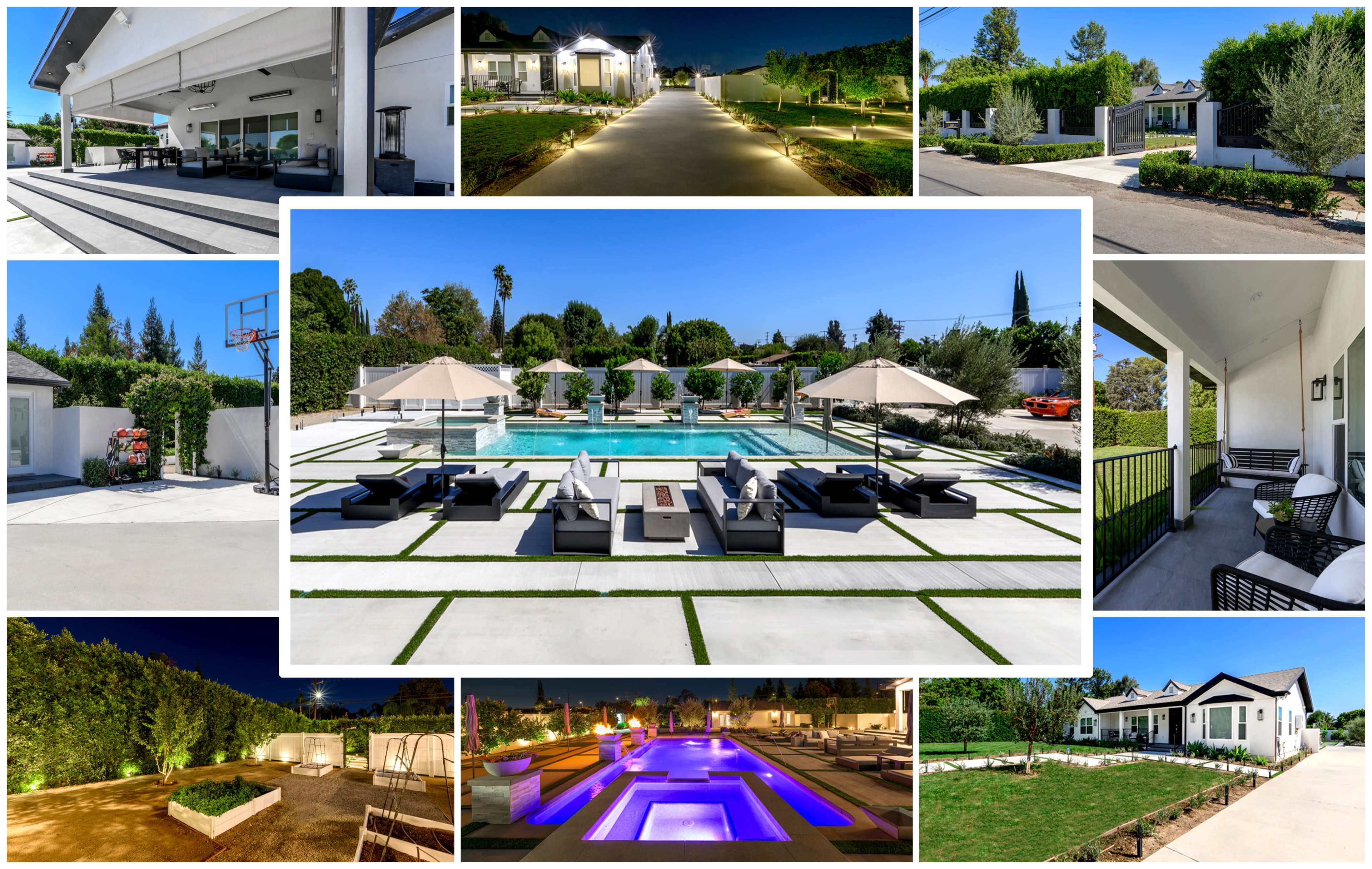 Lush 1-Acre Private Lot with Resort-Style Pool, Gardens, Iconic Classic Cars & Multiple Shoot Locations Image in North Hills, North Hills, CA