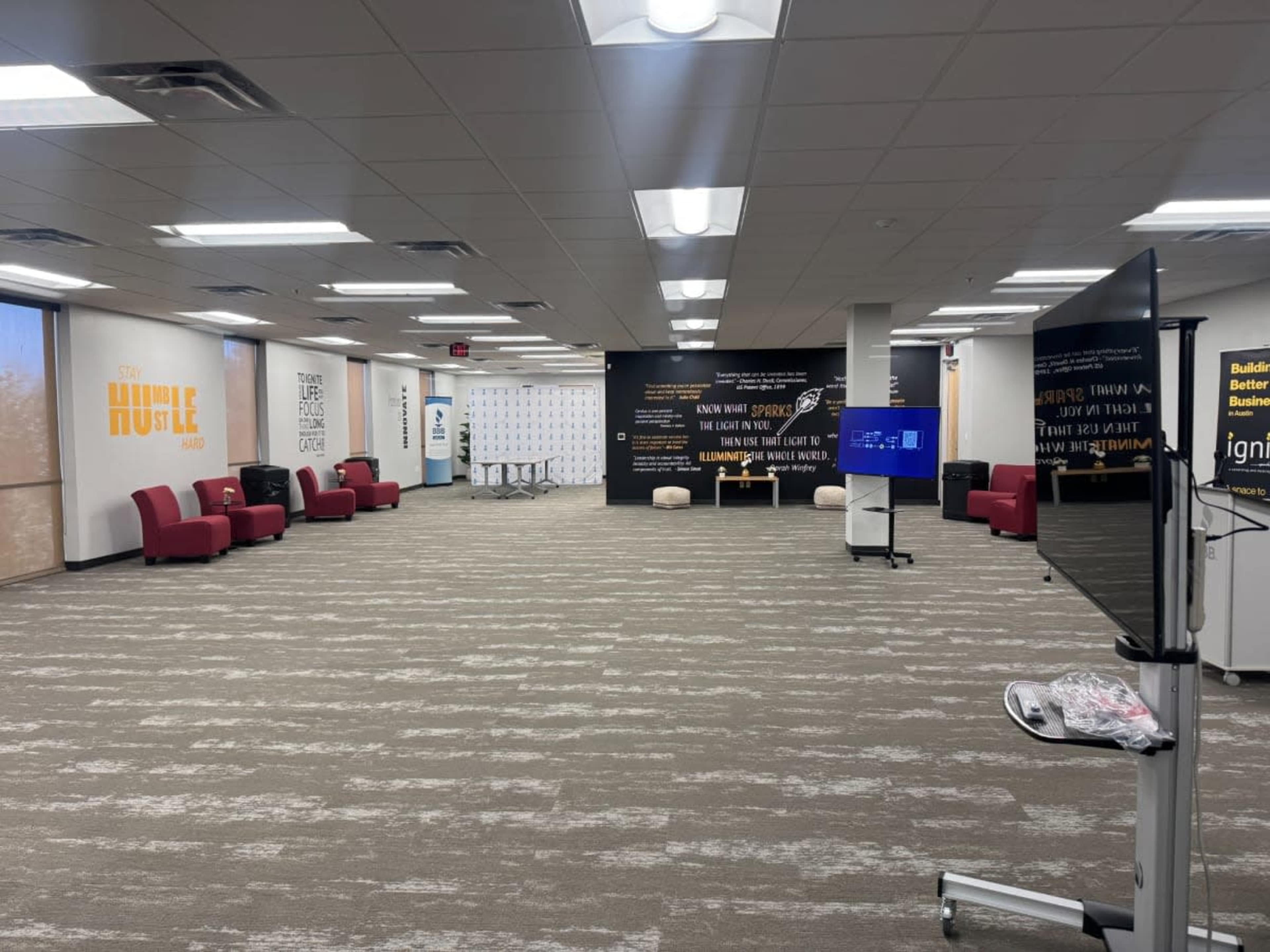 Ignite Sparked by BBB: Fuego Event Center Image in Berkley Square - Headway, Austin, TX