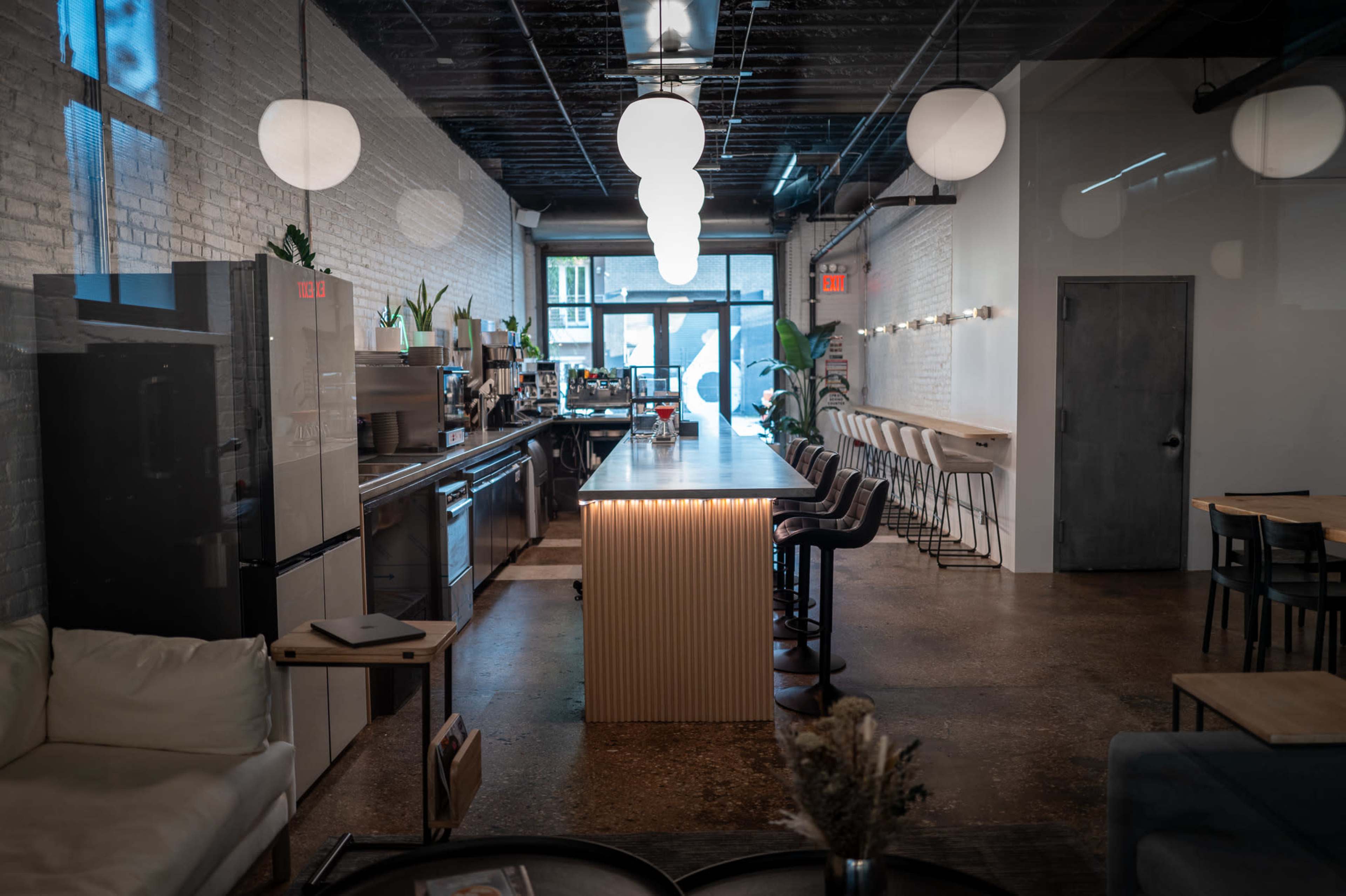 Modern Coffee Shop & Production Space Image in Greenpoint, Brooklyn, NY