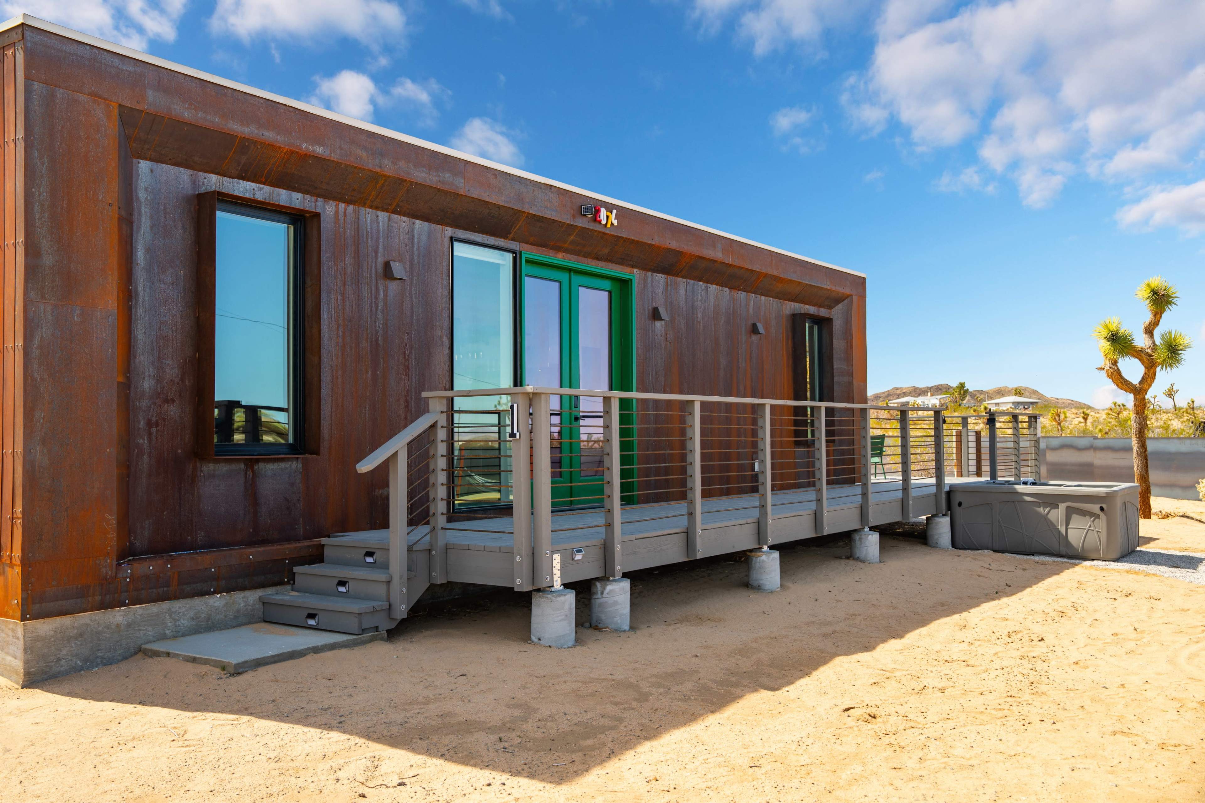 3 Modular Homes + Double Pickleball Courts Image in Homestead Valley, Landers, CA