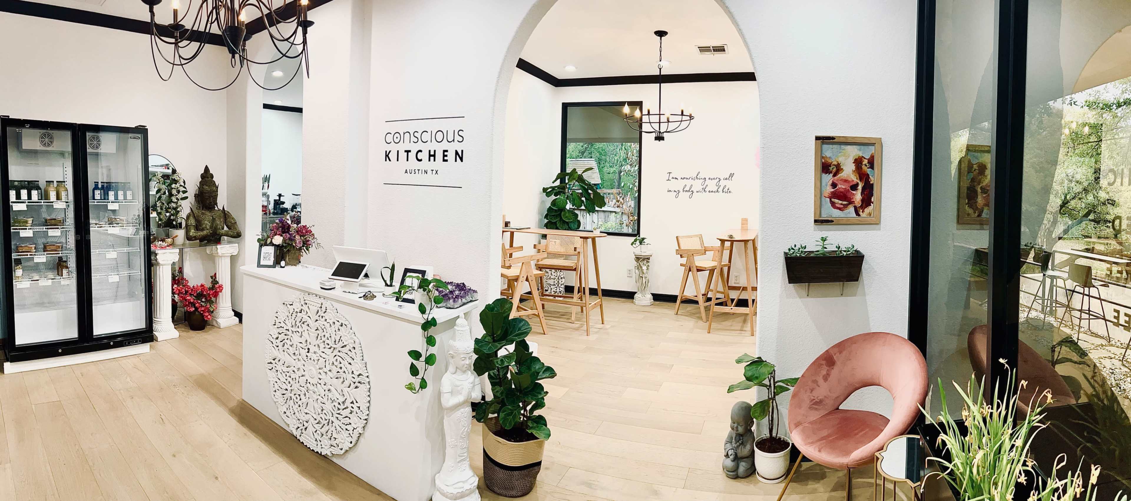 Indoor and Outdoor Zen Space with Organic Grab & Go meals… Image in Westwood, West Lake HIlls, TX