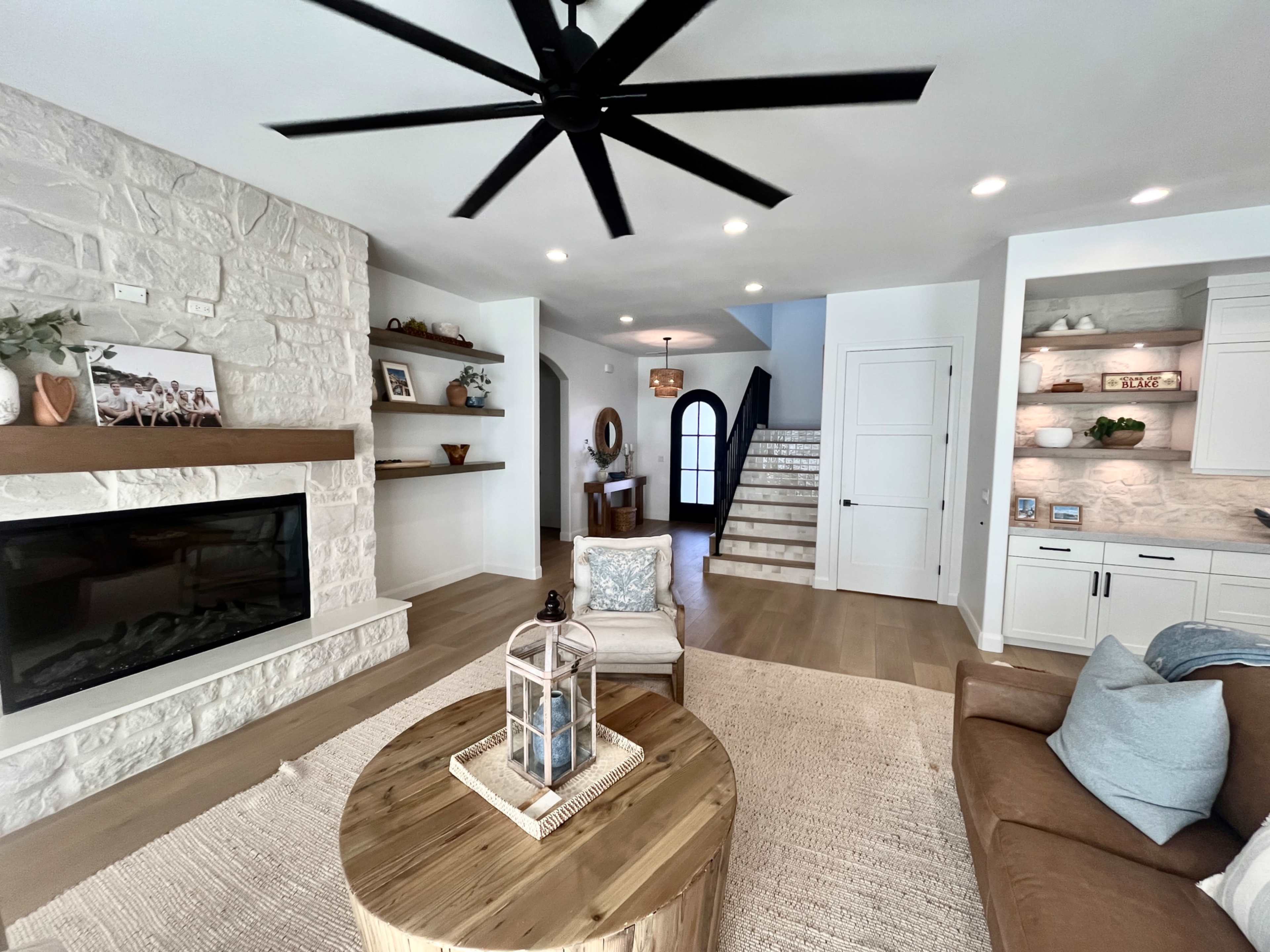 Modern Mediterranean Dream Home | Spanish Staircase, Sunset Views + Chic Courtyard Image in St. George, St. George, UT