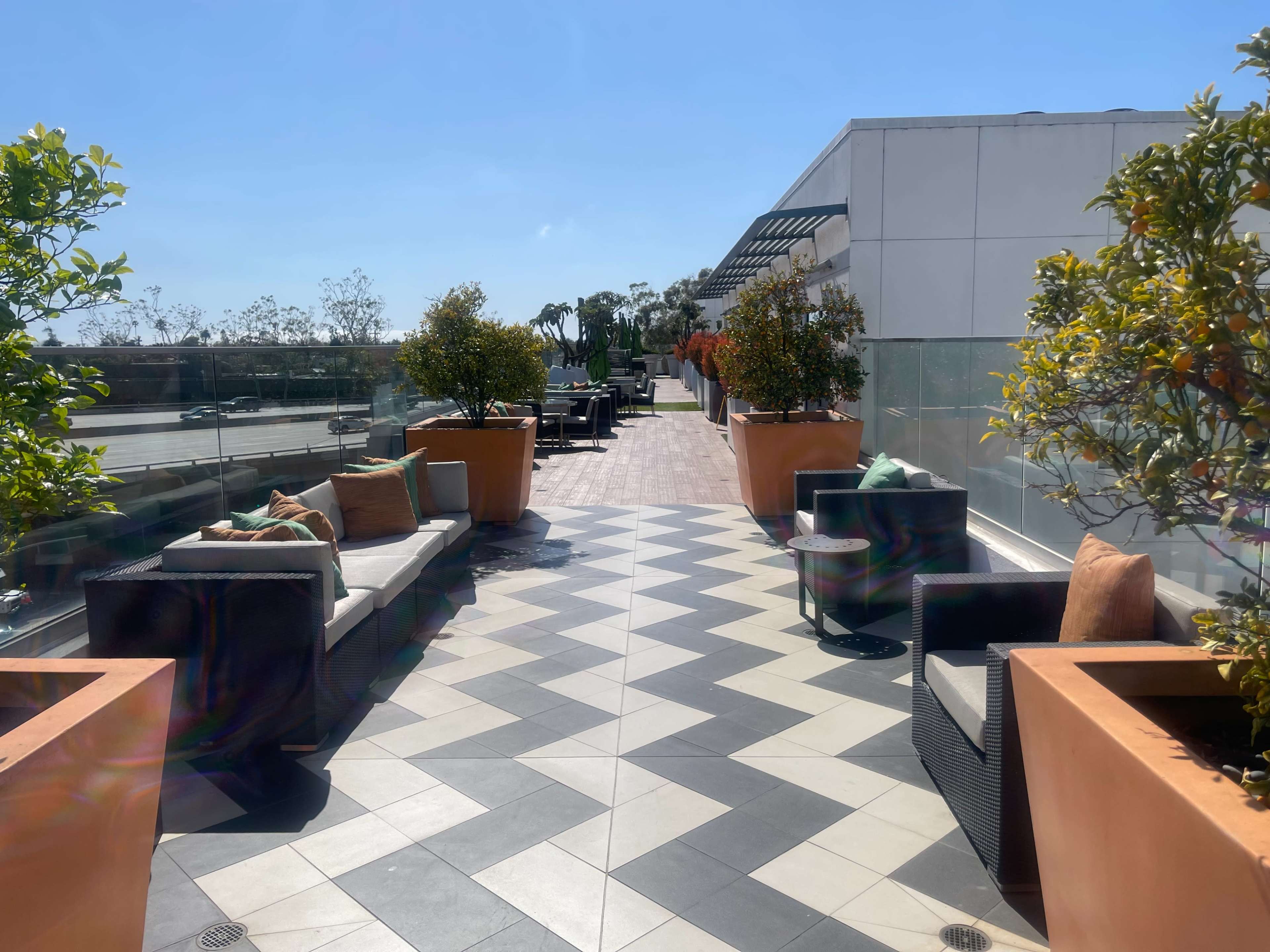 Rooftop Deck with Ample Setting Image in Sawtelle, Los Angeles, CA