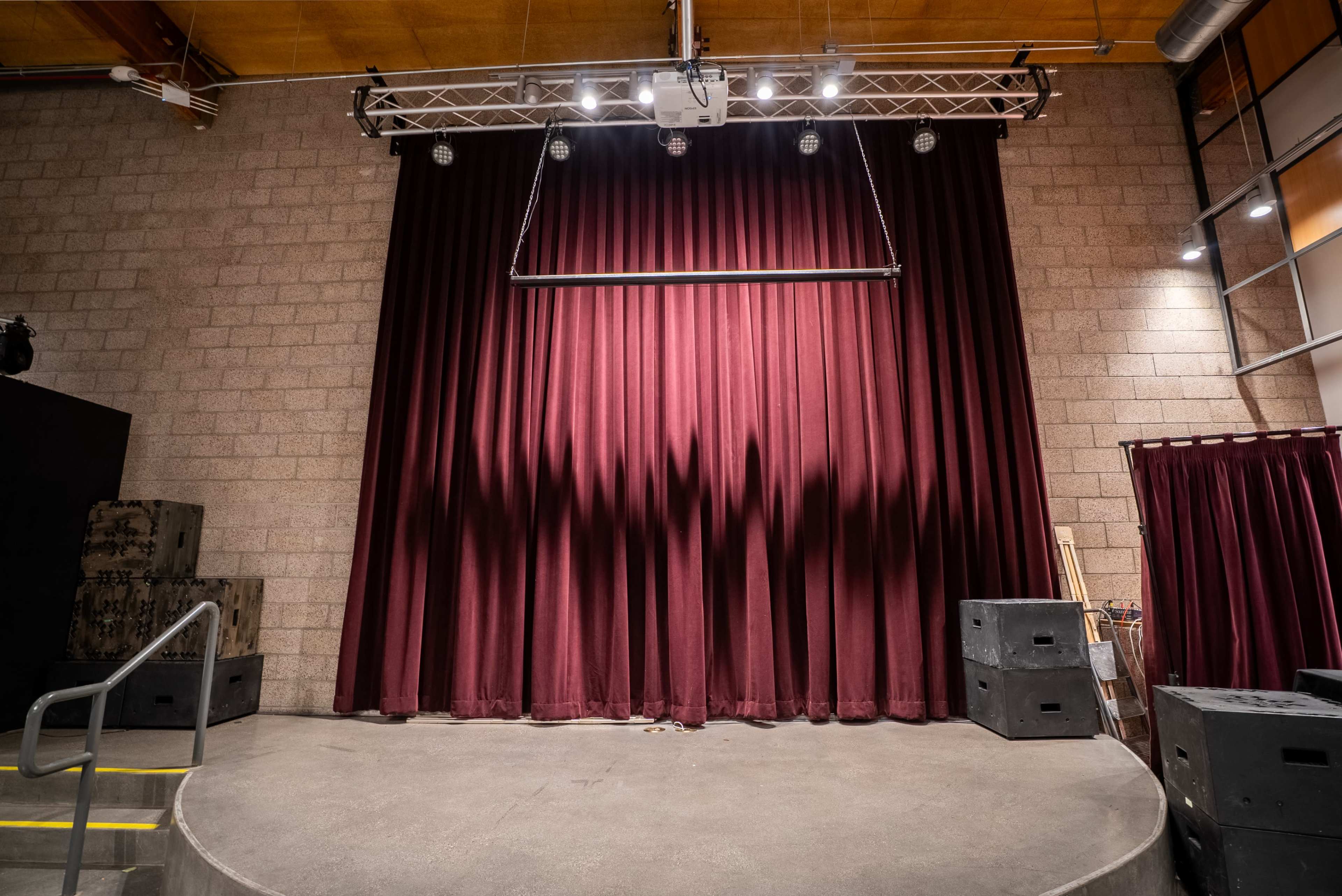Spacious Industrial 99-Seat Theatre with High Ceilings for Filming, Screening, Performances & Events Image in Hollywood, Los Angeles, CA