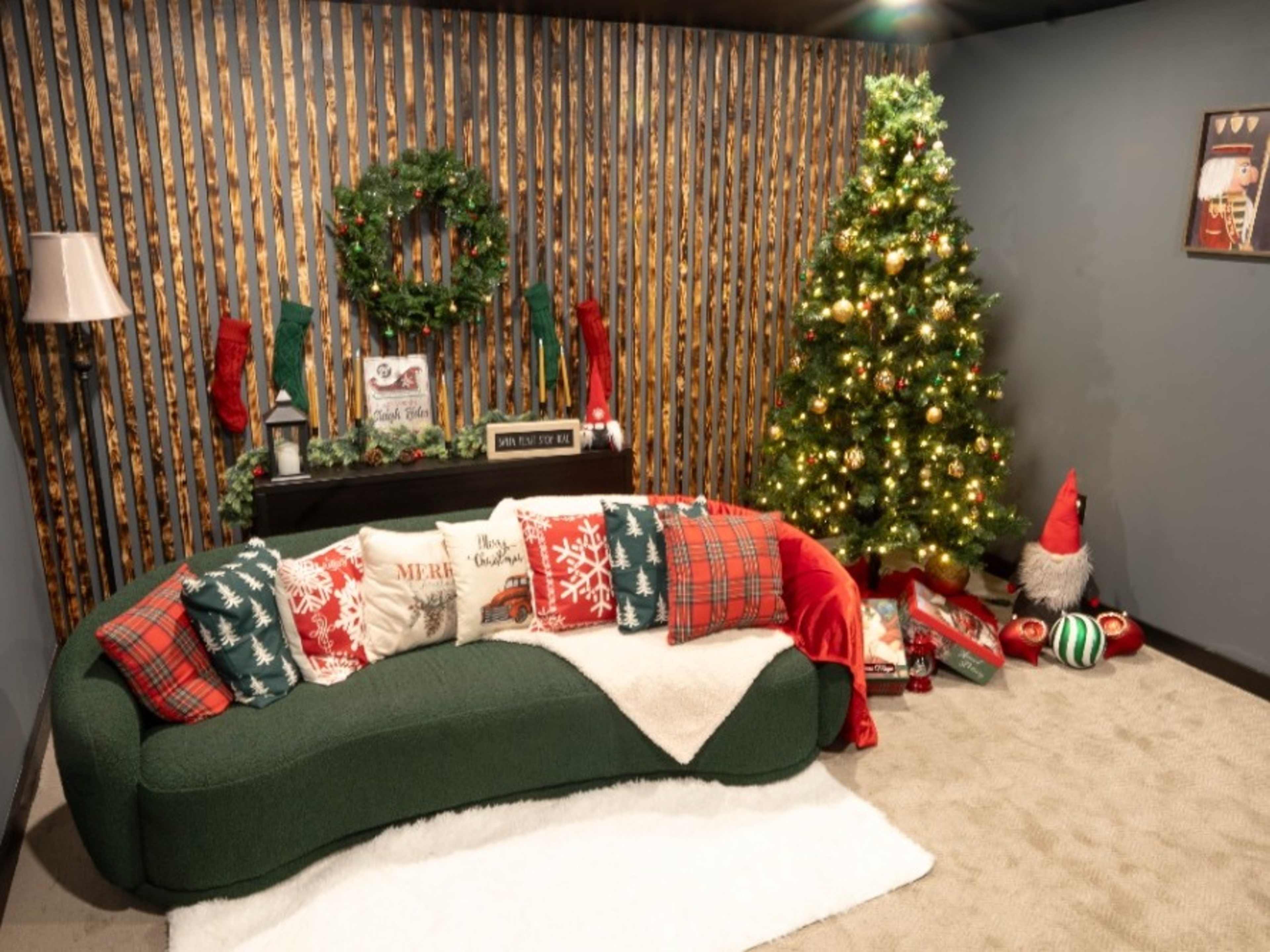 Modern Green Couch 
