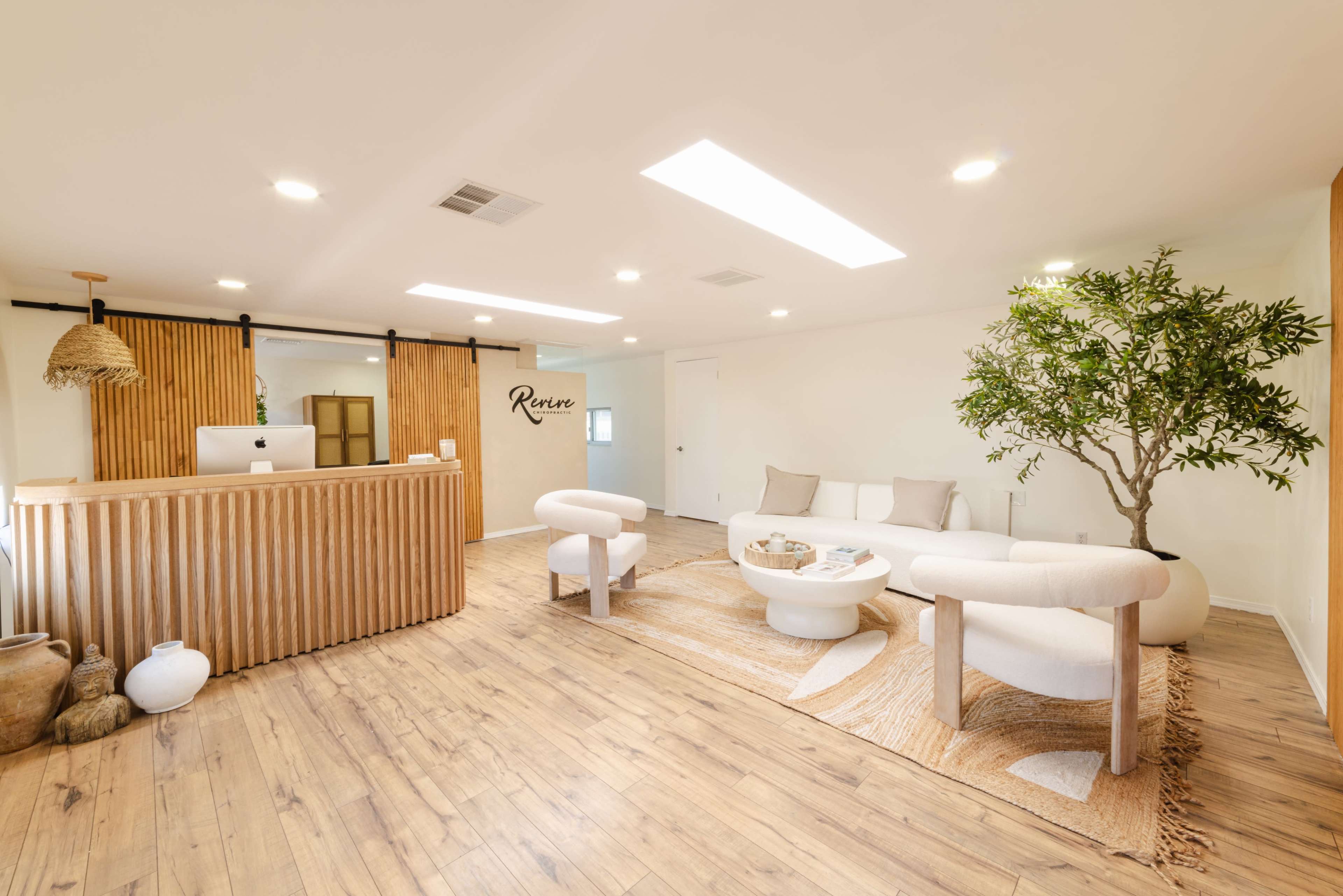 Boutique Japandi Office Space Available in Upscale Chiropractic Practice Image in Roseville - Fleet Ridge, San Diego, CA