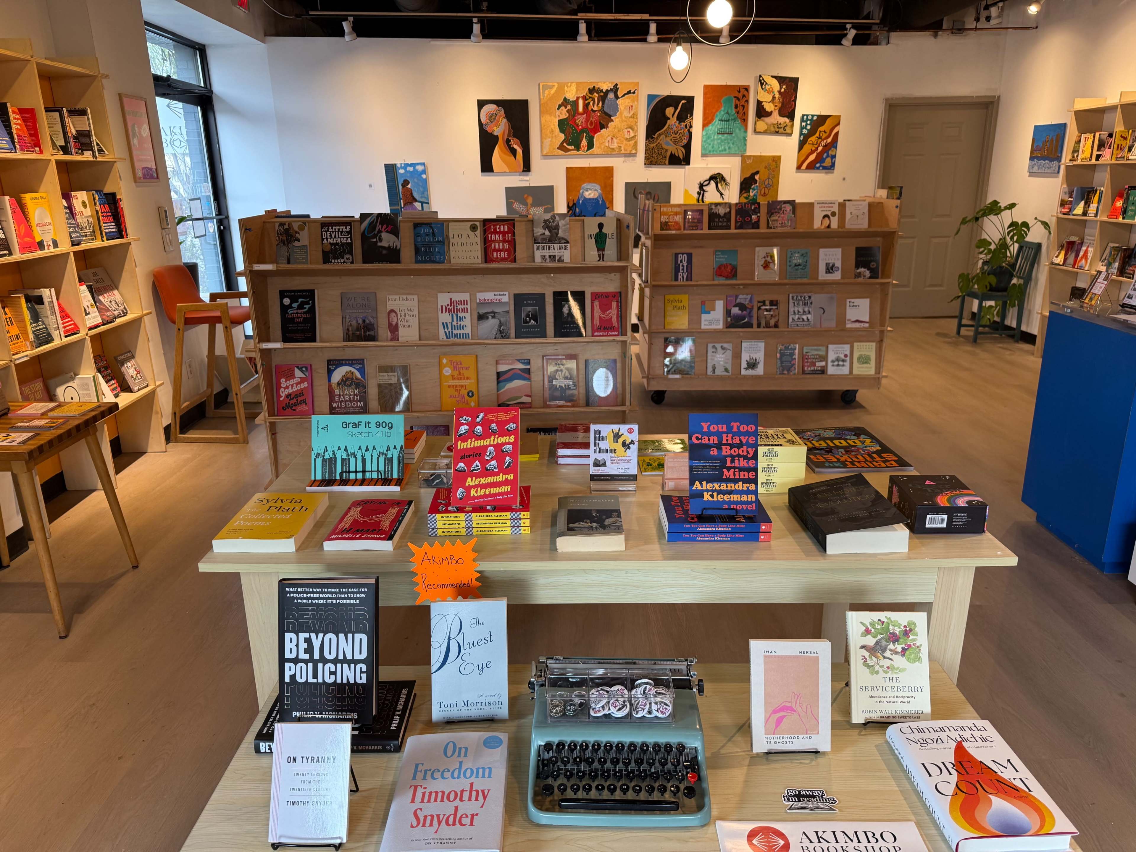 Modern, Open Layout Bookstore Image in Neighborhood of the Arts, Rochester, NY