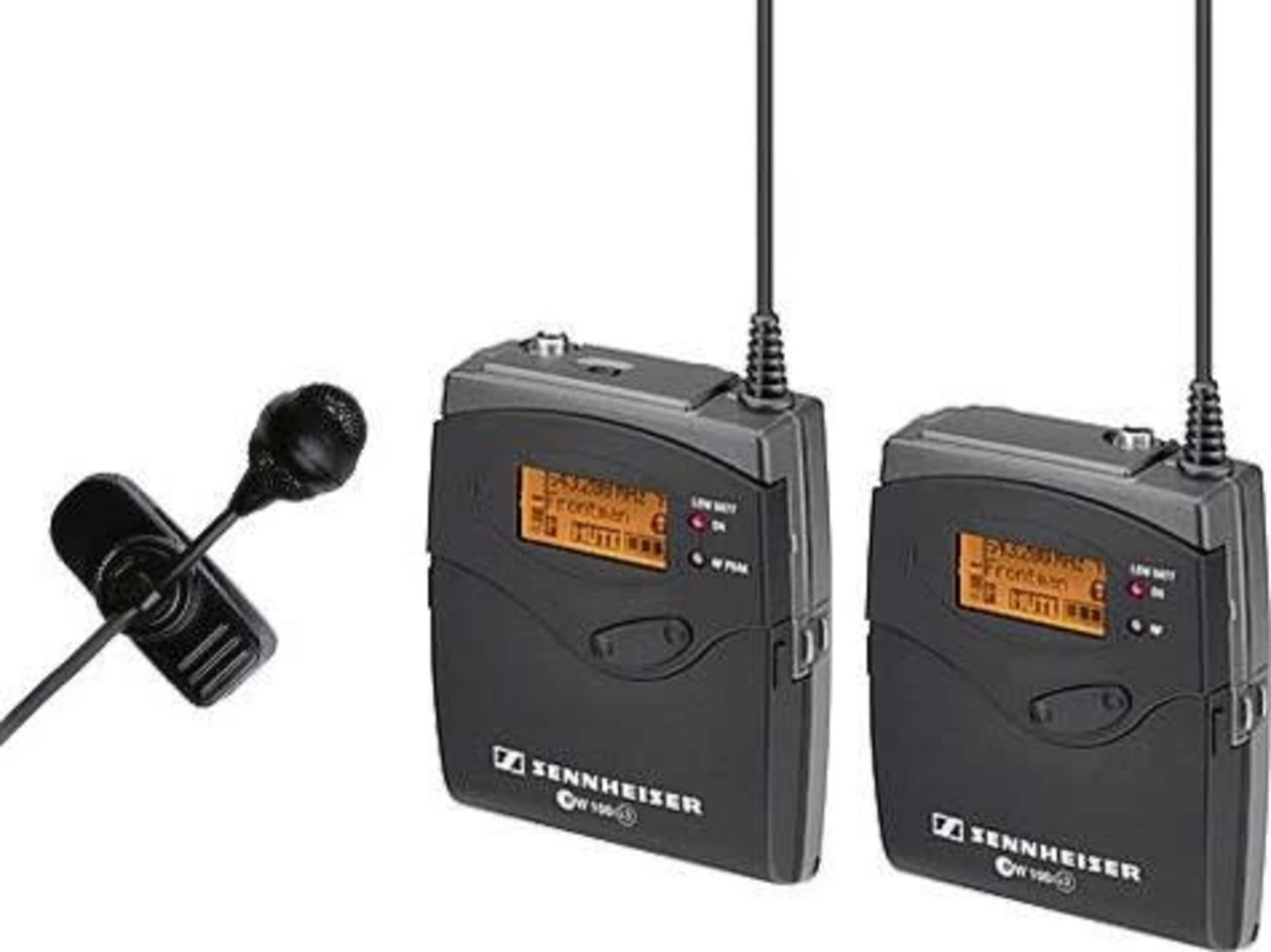 Seinheiser Lavalier Mics