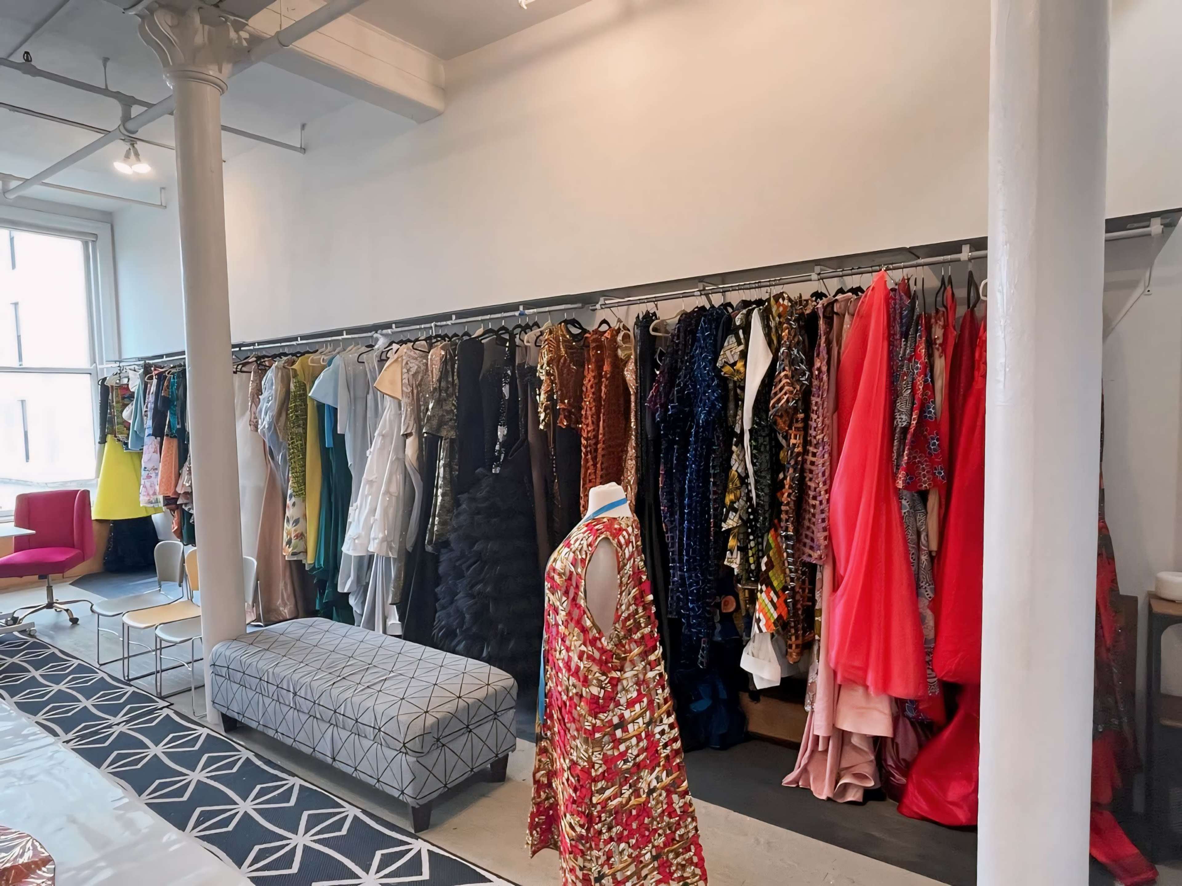 Chic and Modern Contemporary Fashion Studio Space with White Runway Image in Lower West Side, chicago, IL
