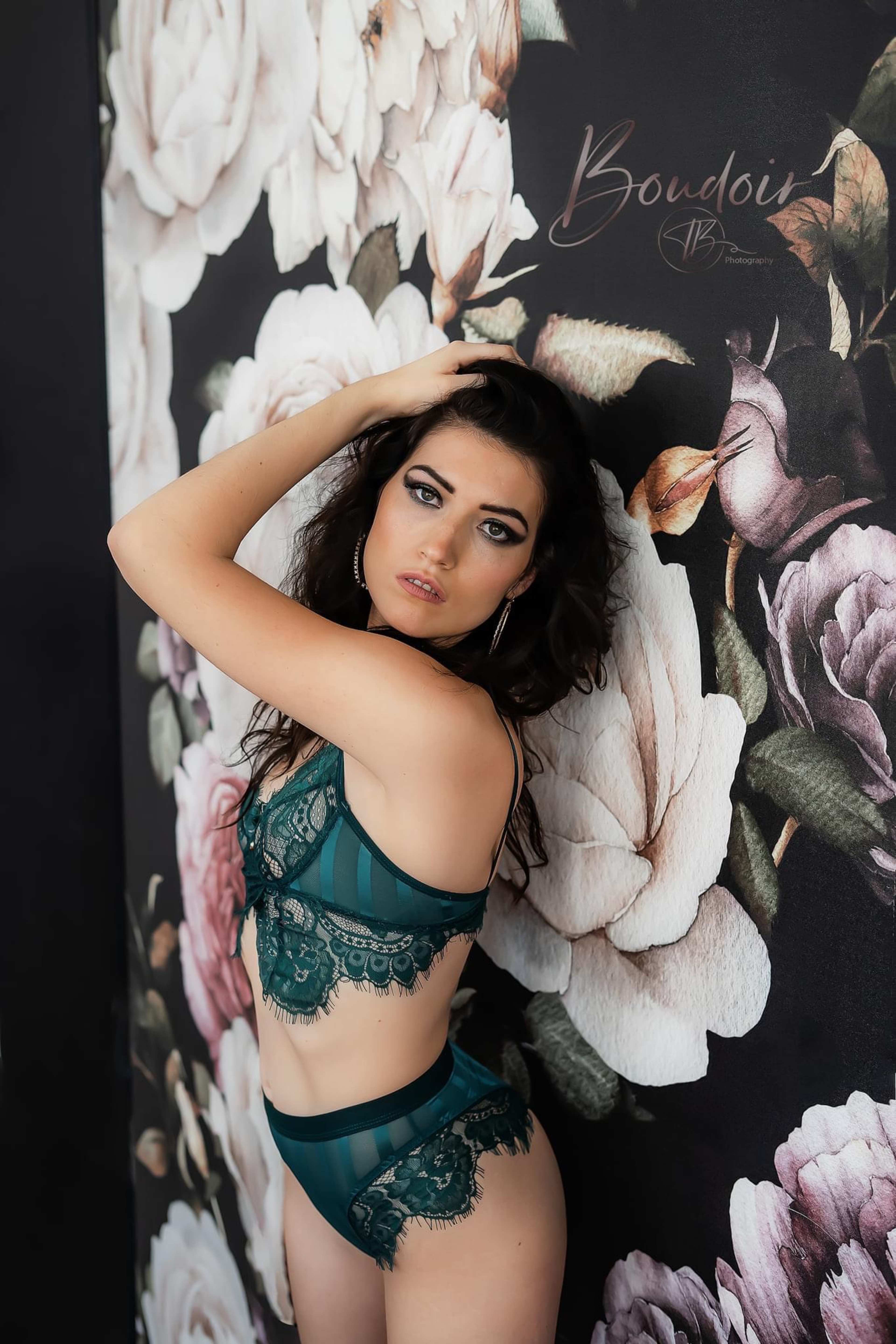 Boudoir photo shoot