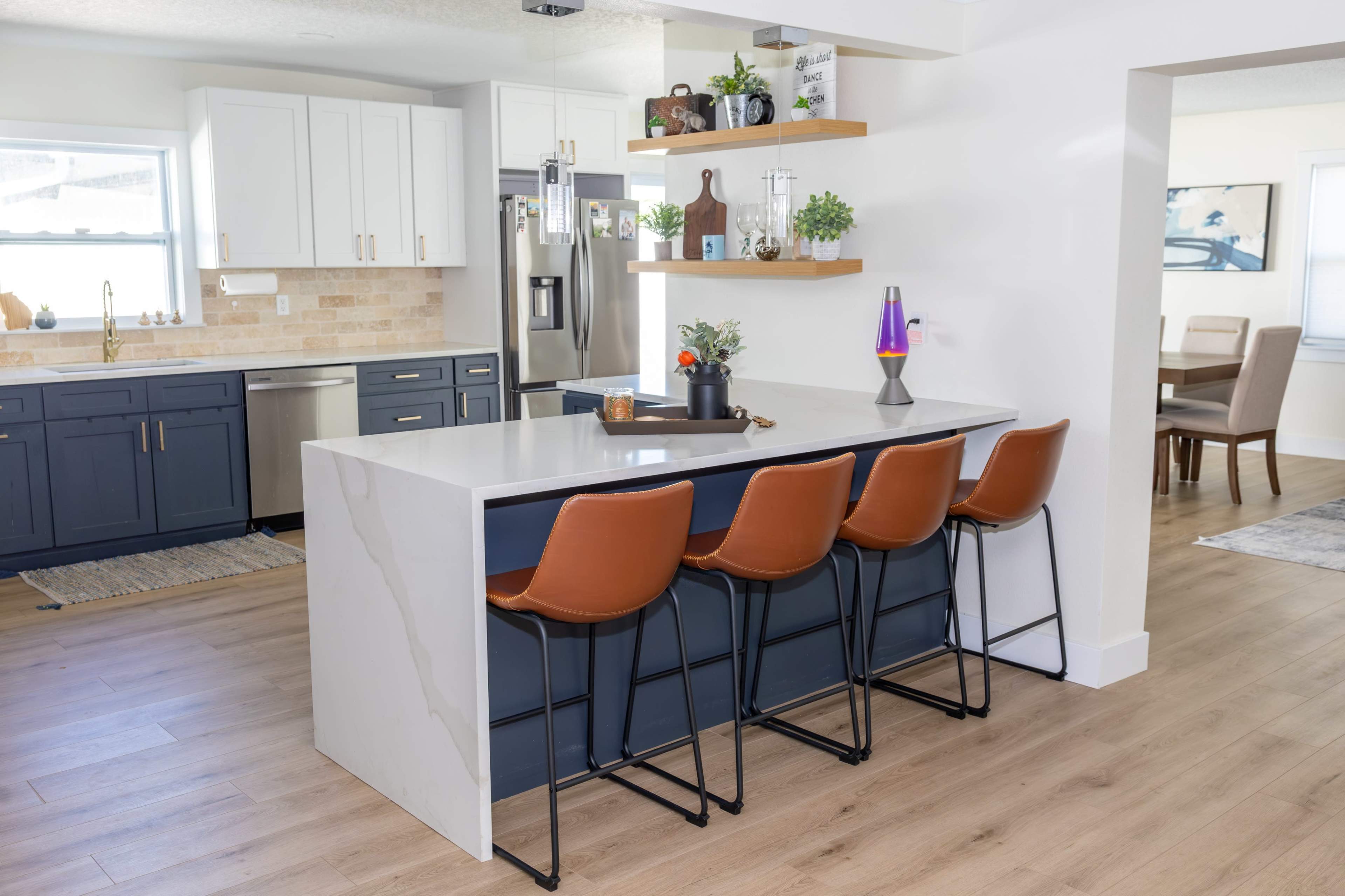 Suburban Modern Kitchen and Dining Image in , Largo, FL