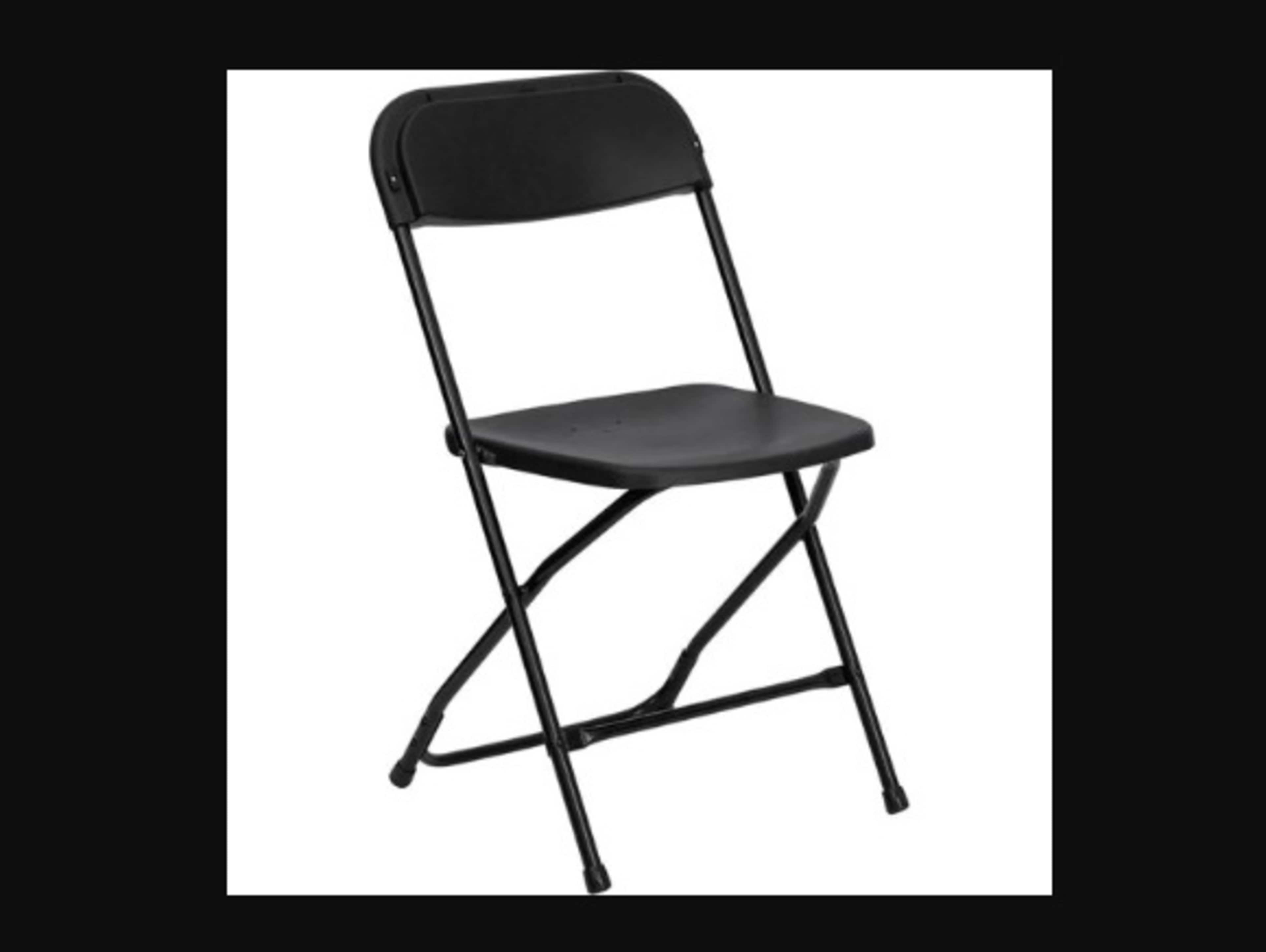 Extra Black Folding Chair