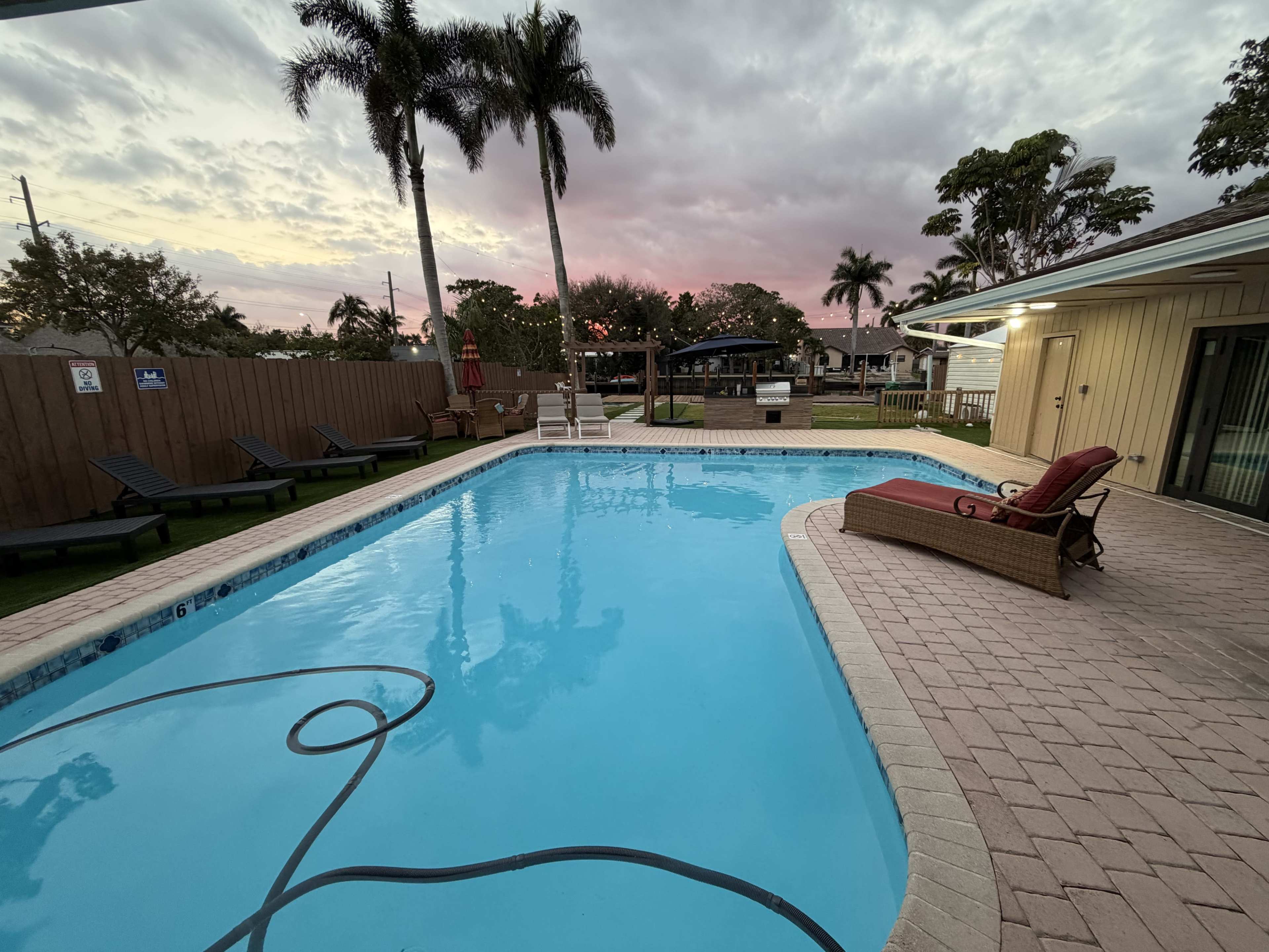 Luxury Waterfront Backyard Oasis with Pool – Private Event & Party Space in Fort Lauderdale Image in Dania Beach, Fort Lauderdale, FL