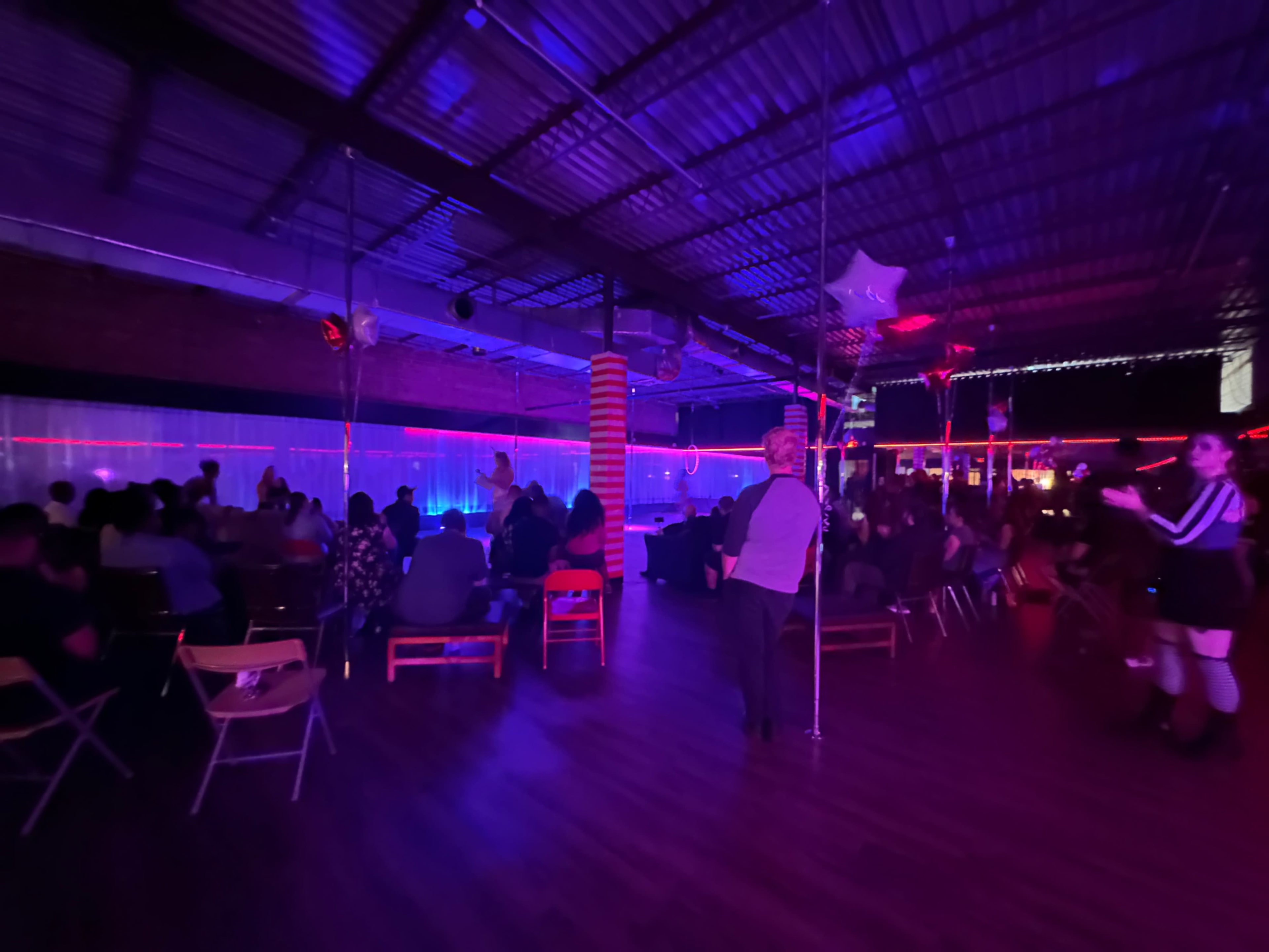 Large Spacious Open Concept Aerial Dance Studio with Full Length Mirrors Image in Burlington, Burlington, NC