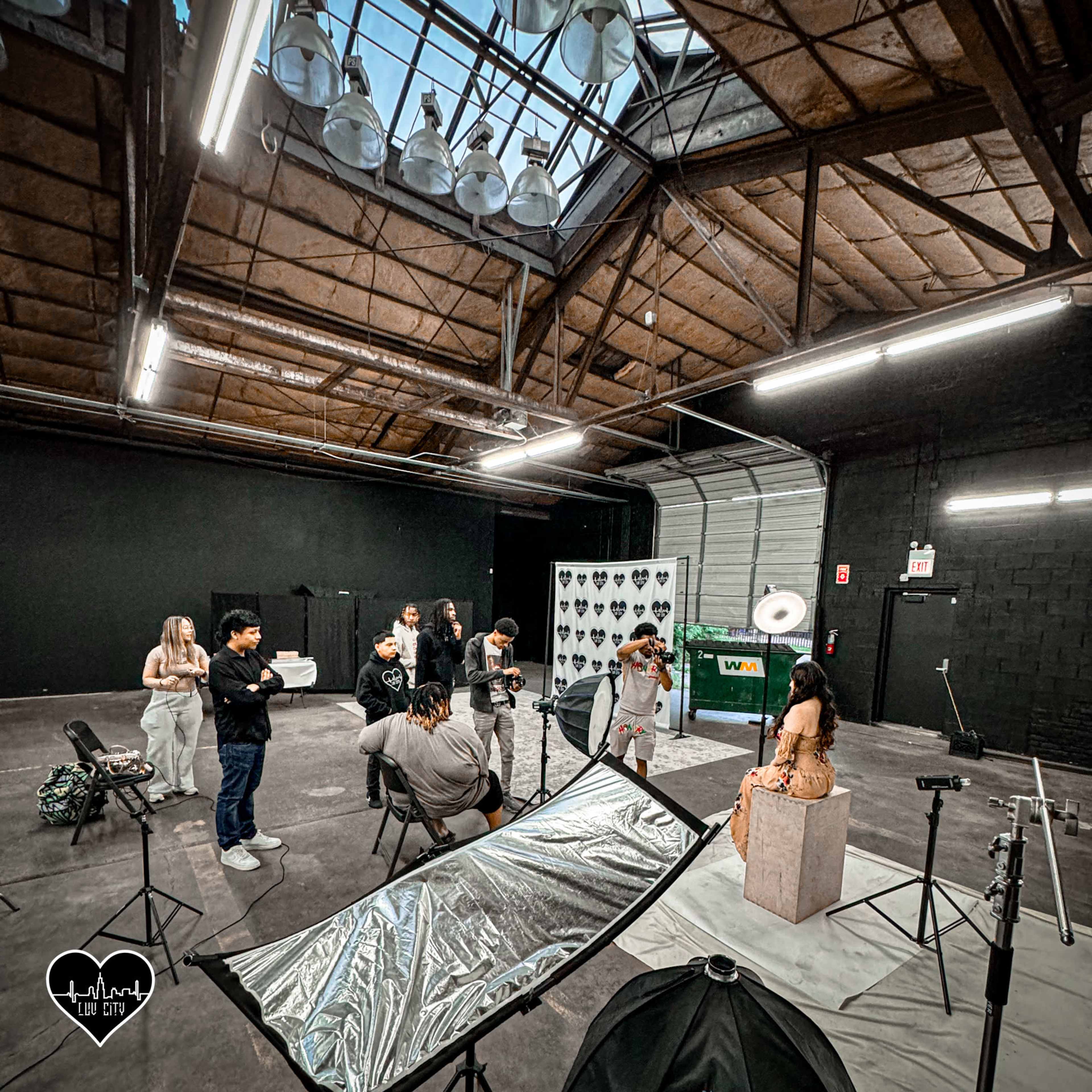 Industrial production space with skylight Image in Garfield Park, Chicago, IL