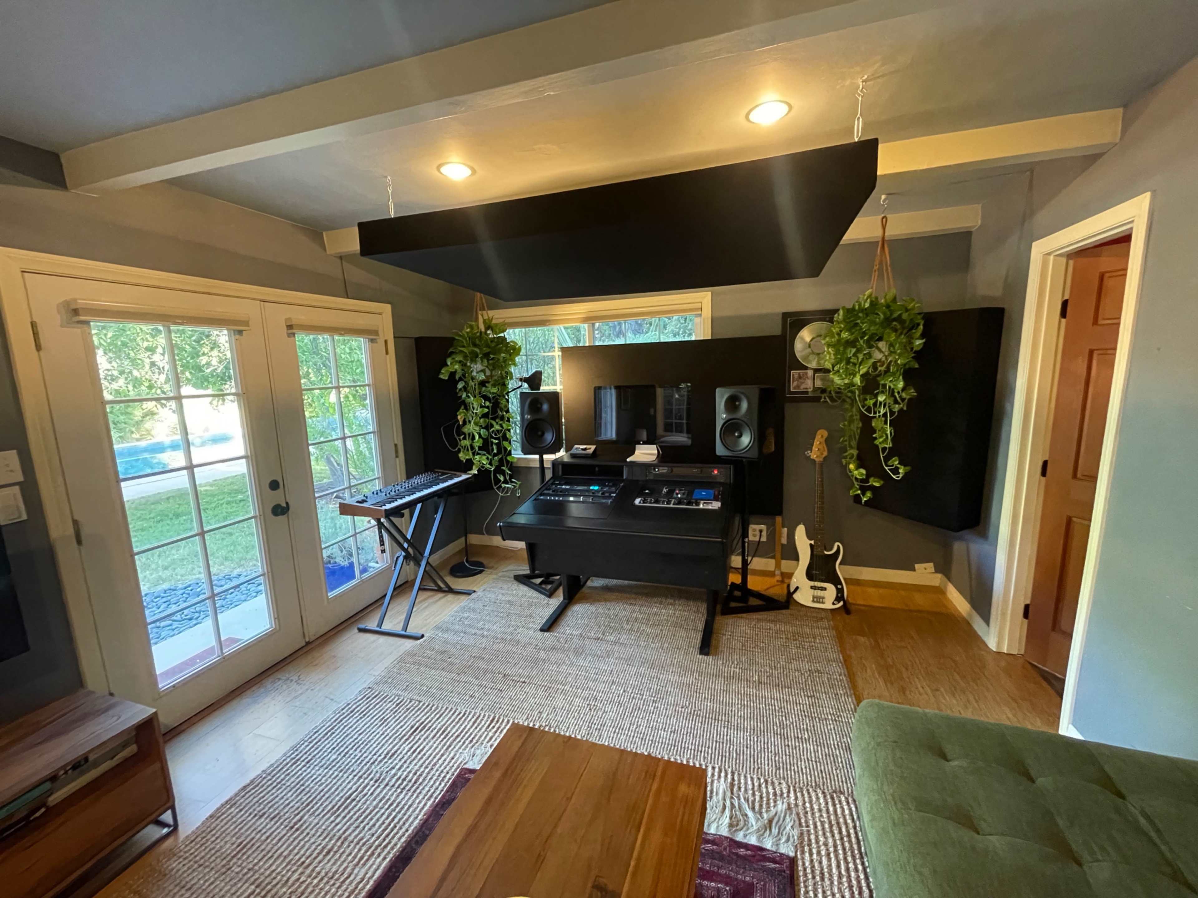 Luxury Recording/Mixing Room in Tropical Garden Image in Northridge, Northridge, CA