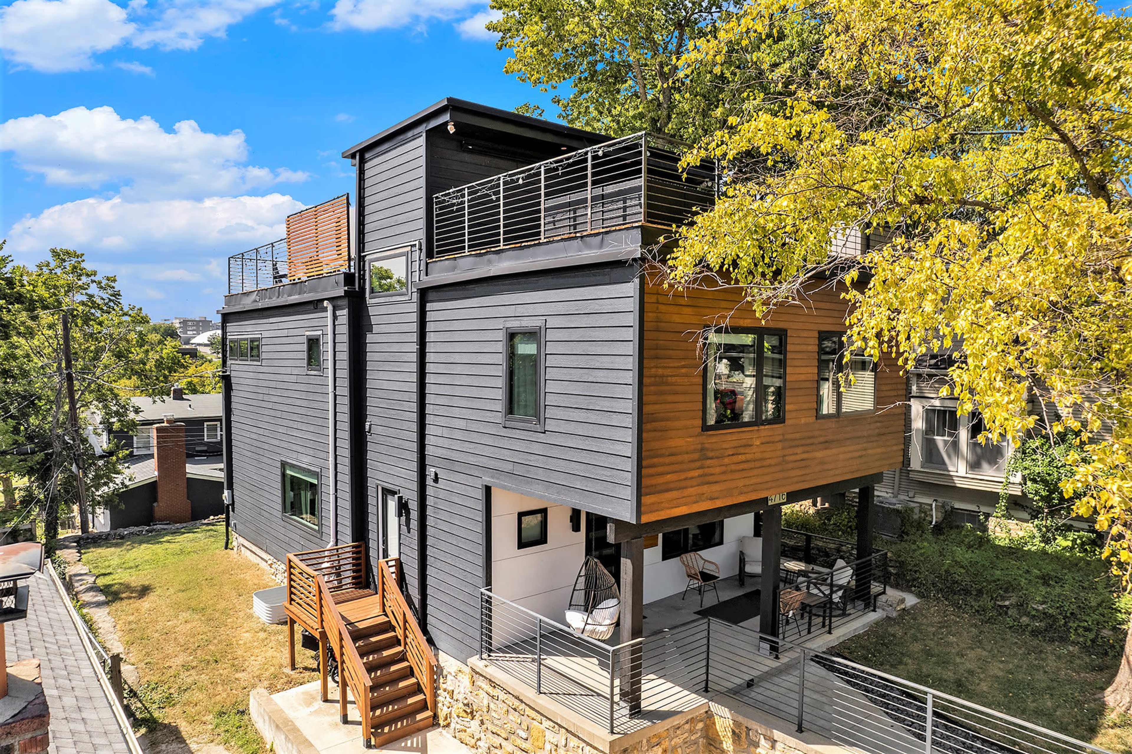 Modern Home in Midtown with Rooftop Image in Plaza Area, Kansas City, MO