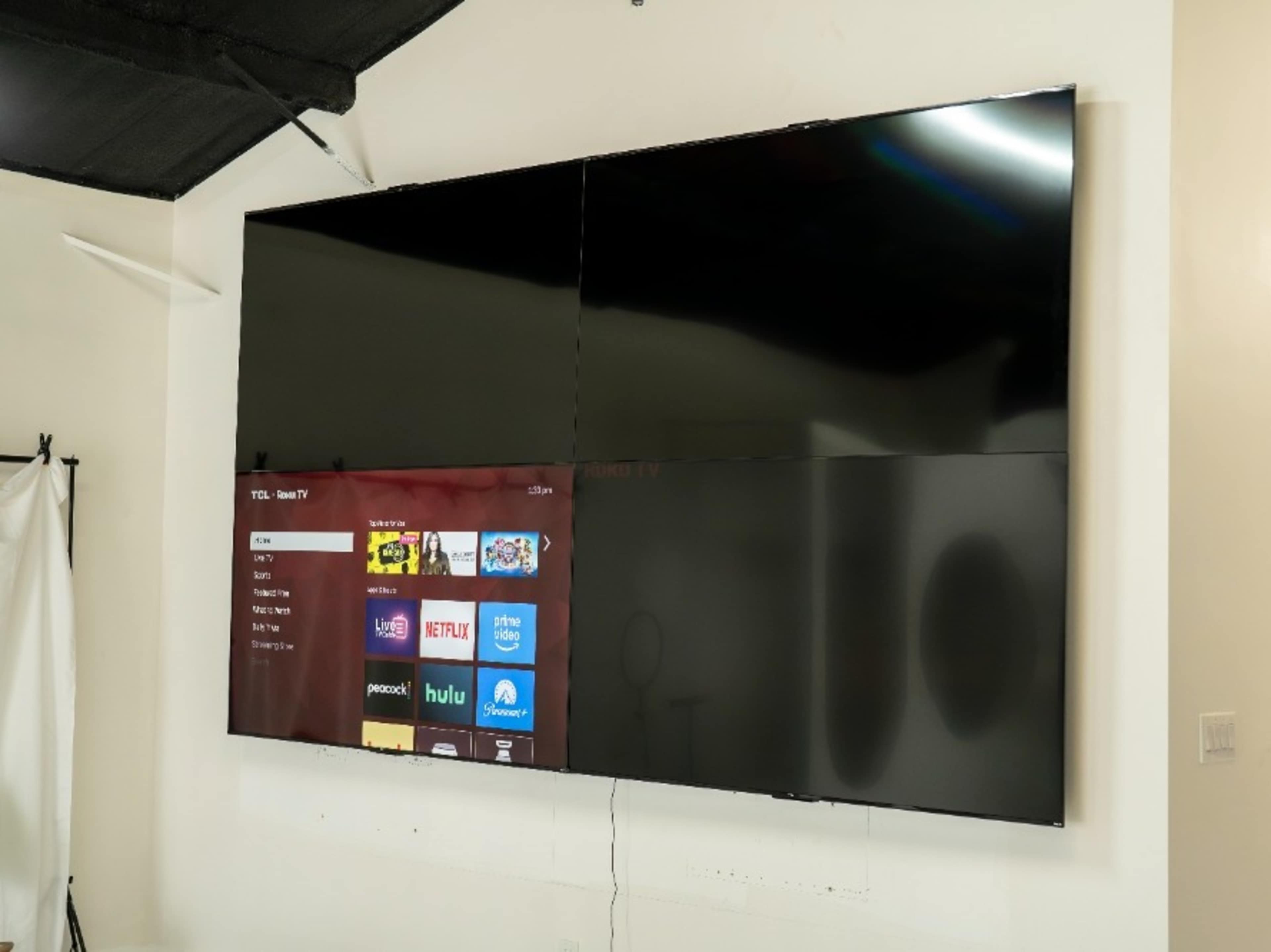 TV Wall & Computer Access