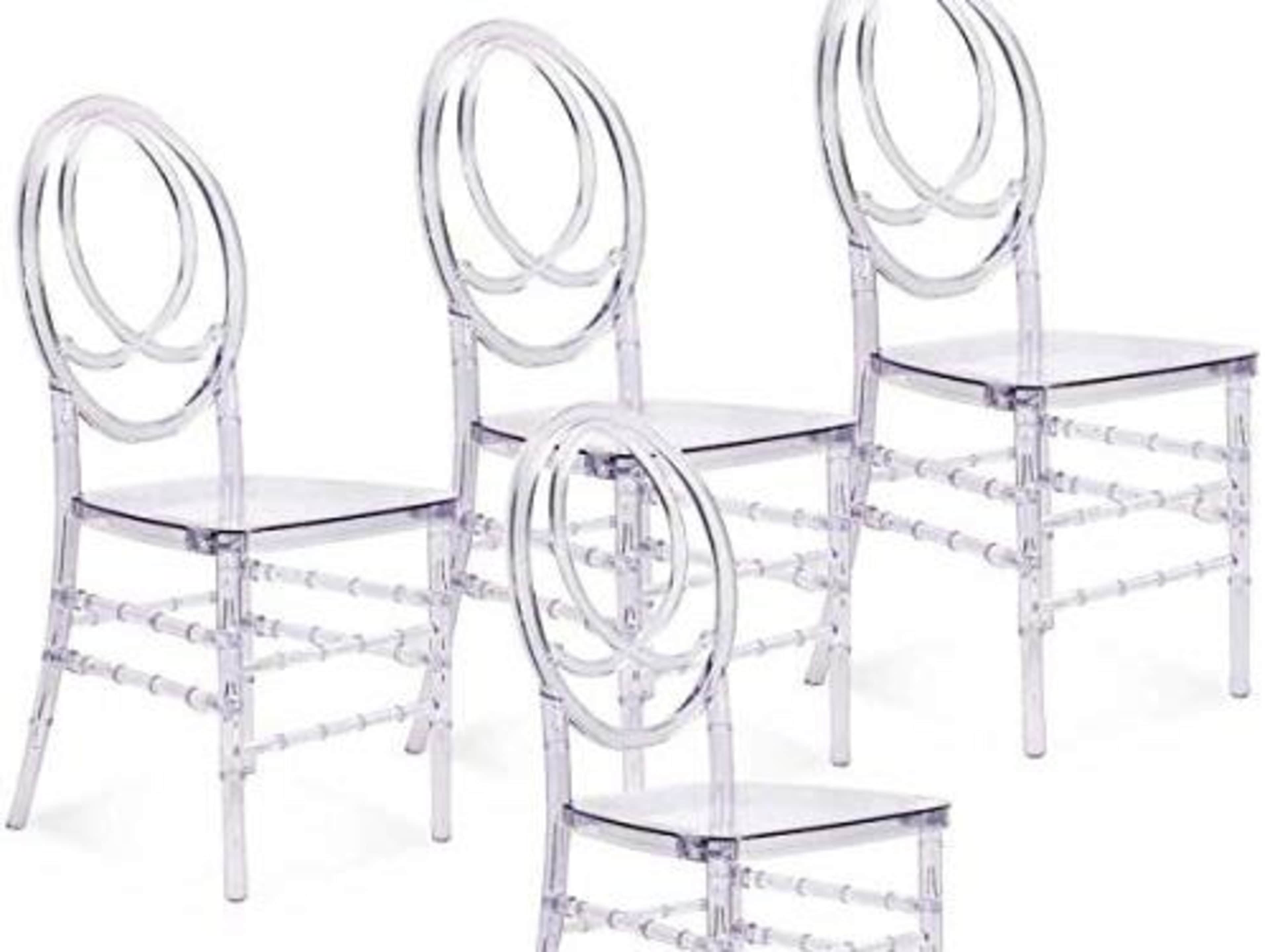 Clear Acrylic Chairs