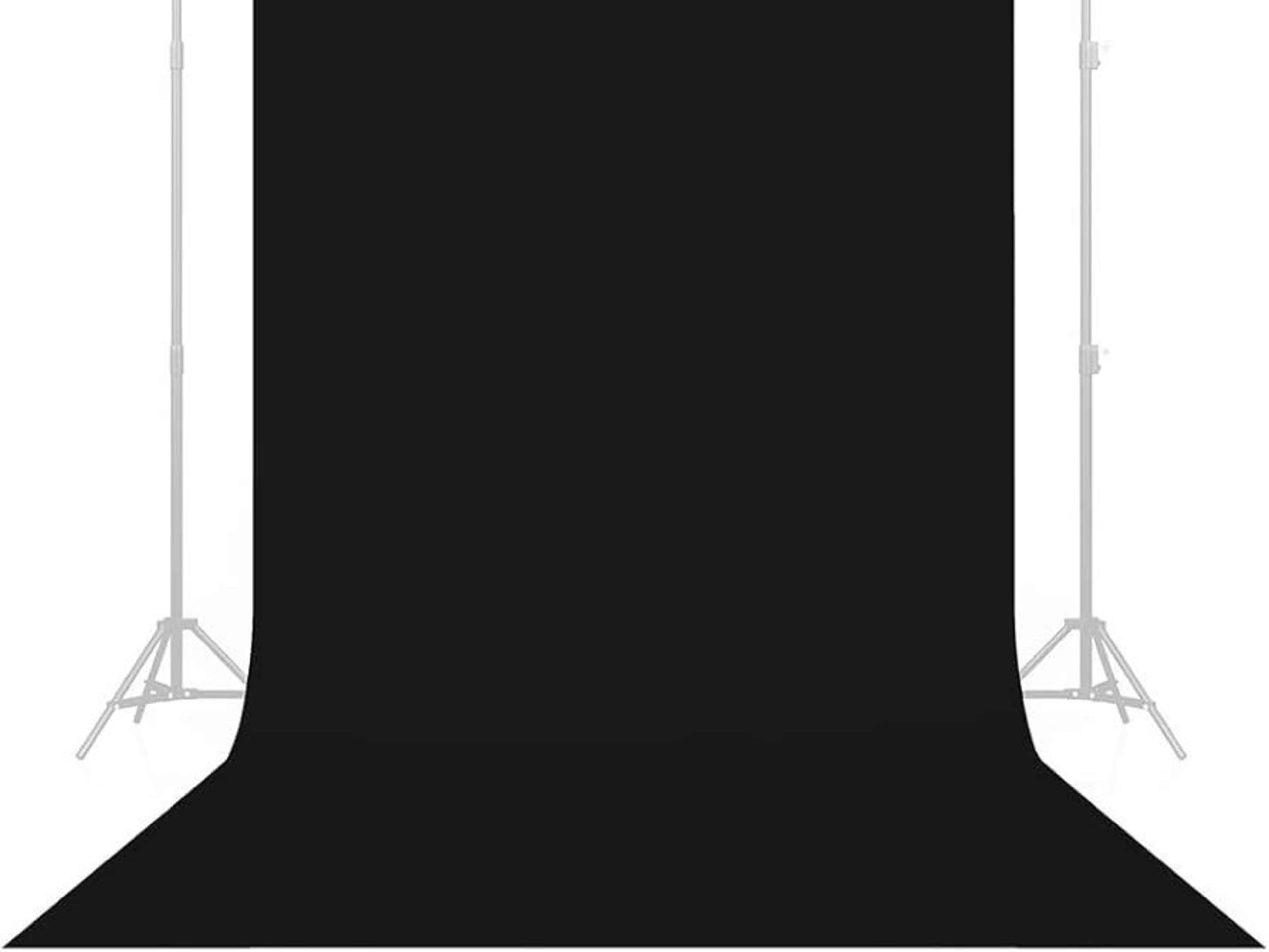 Black Full Sheet Backdrop
