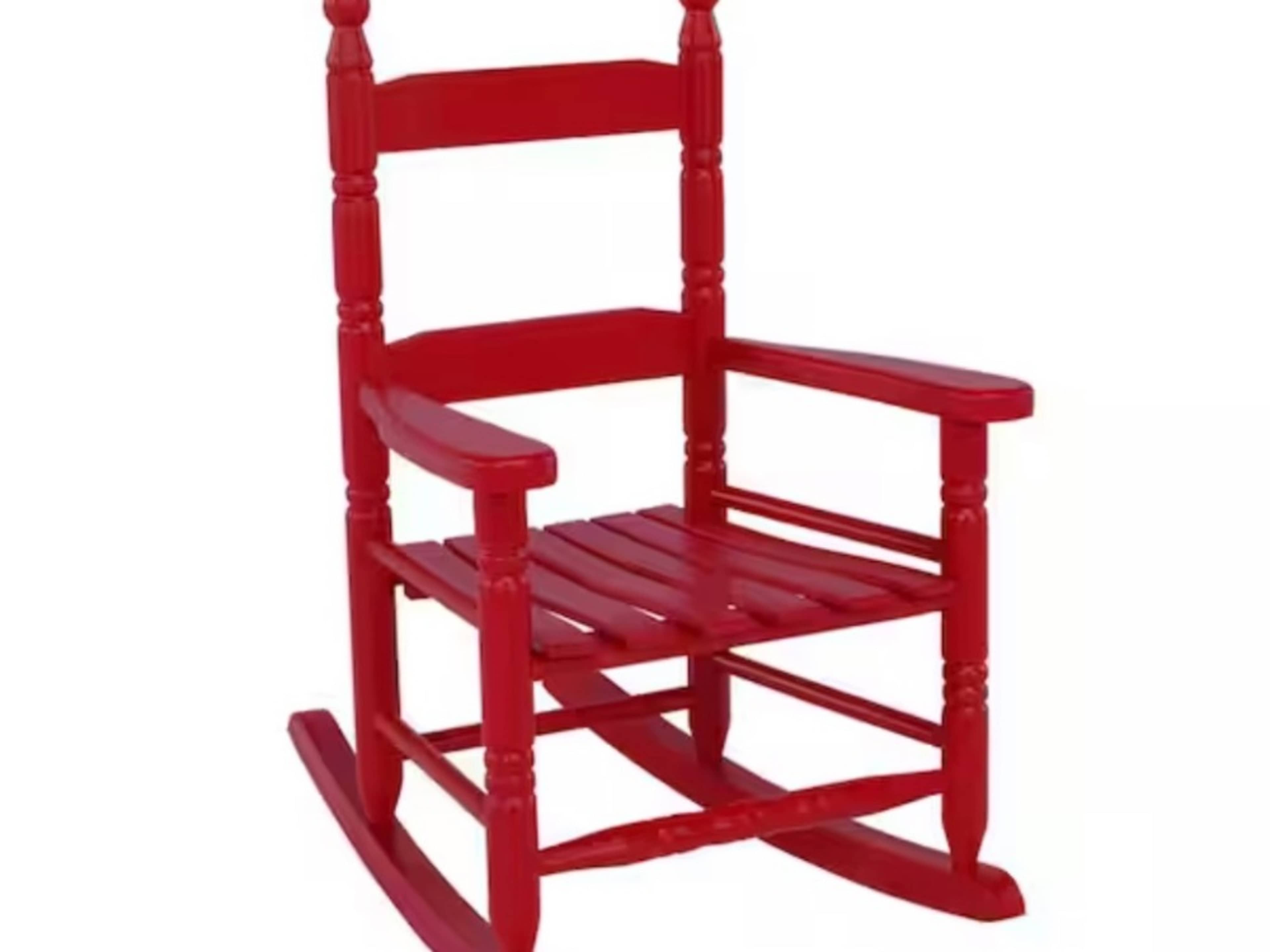 Kids Red Rocking Chair