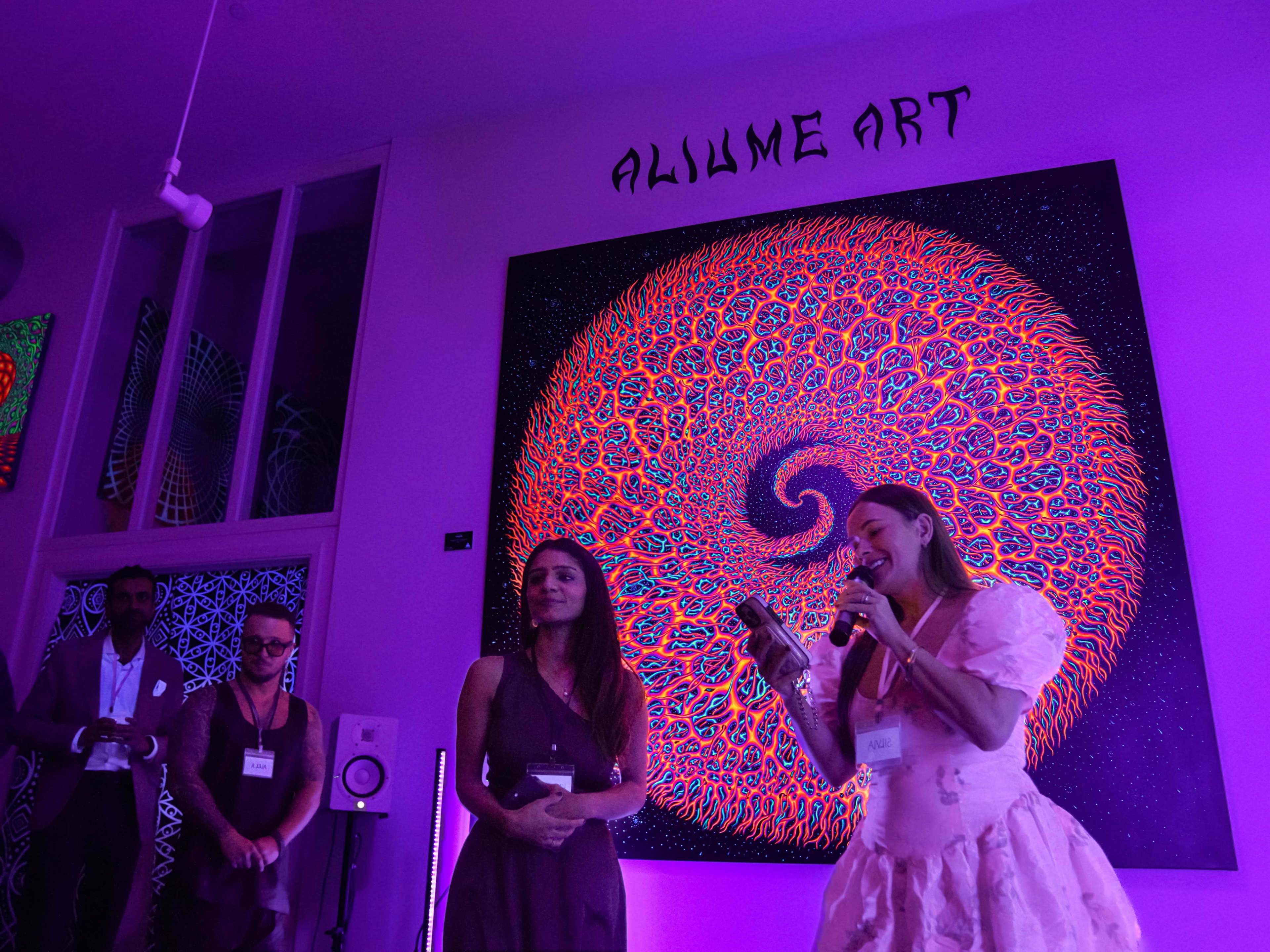 Immersive Luminescent Art Gallery by Visionary Artist Alex Aliume – Glow-in-the-Dark Event Space in Williamsburg Image in Williamsburg, Brooklyn, NY