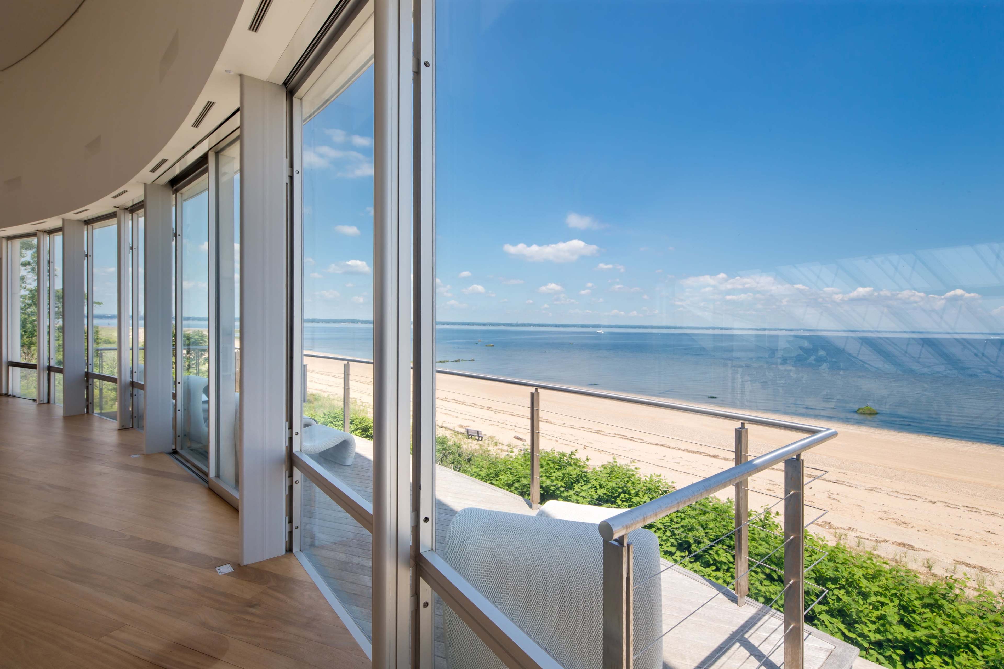 Waterfront Paradise with 300' Of Sandy Beach Image in North Hempstead, Sands Point, NY